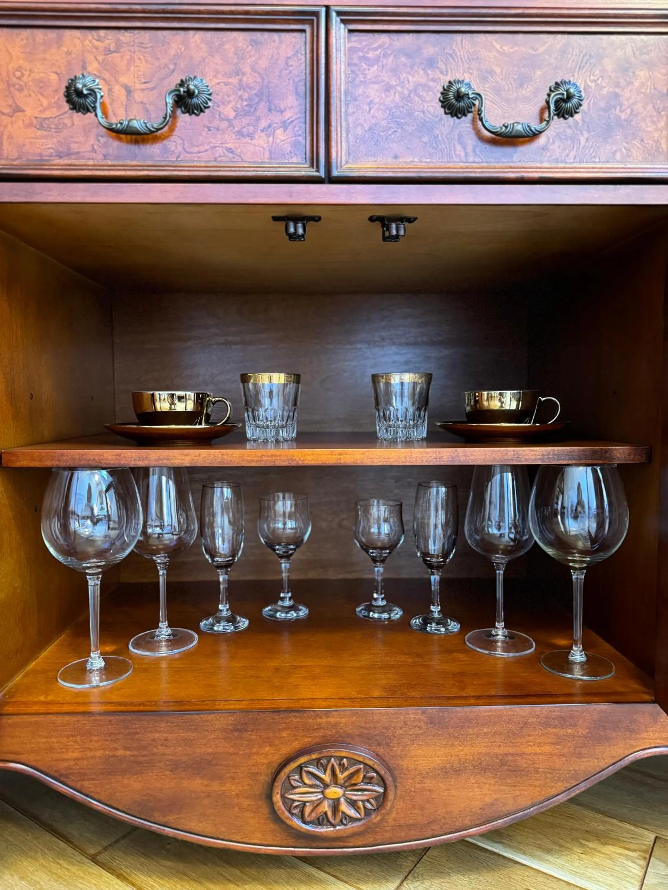 Photo of the whole room in Cetatea Medievala