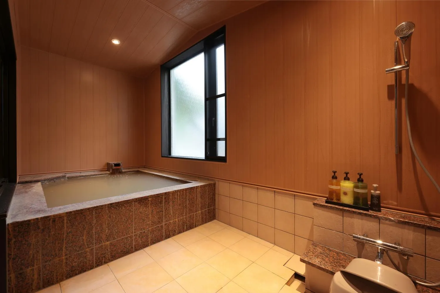 Hot Spring Bath in Akagi Onsen Hotel