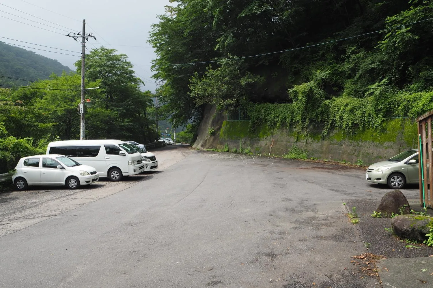 Parking in Akagi Onsen Hotel