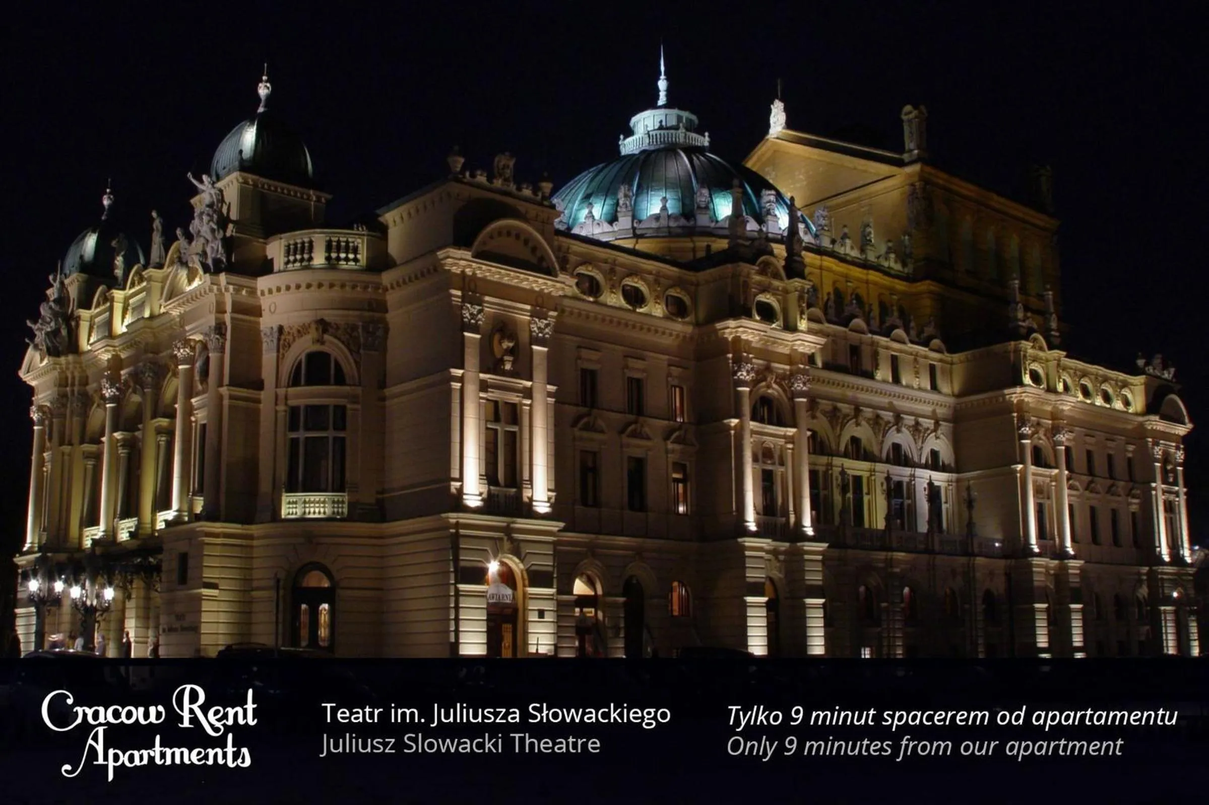 Nearby landmark in 2 Nights Apartments - great location, right next to Main Rail and Bus Station, 10 min to Main Square by foot