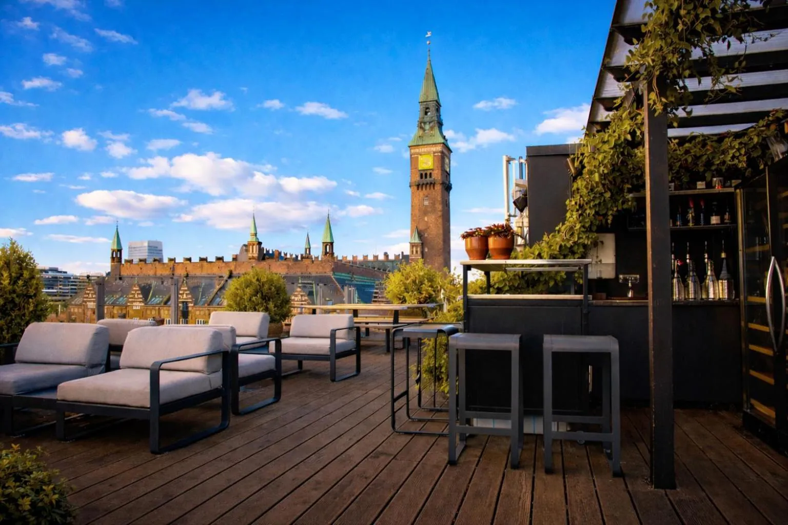 Balcony/Terrace in Hotel Danmark