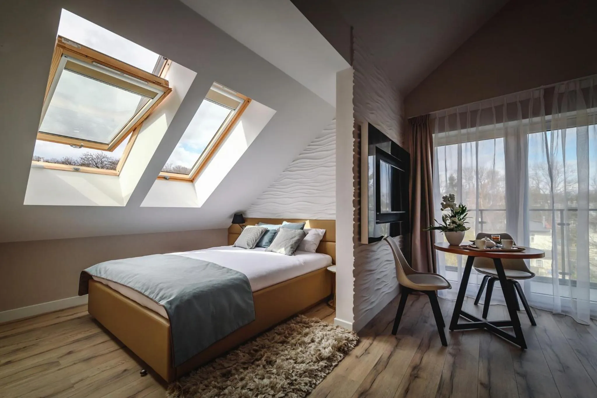 Bed in My Story Sopot Apartments