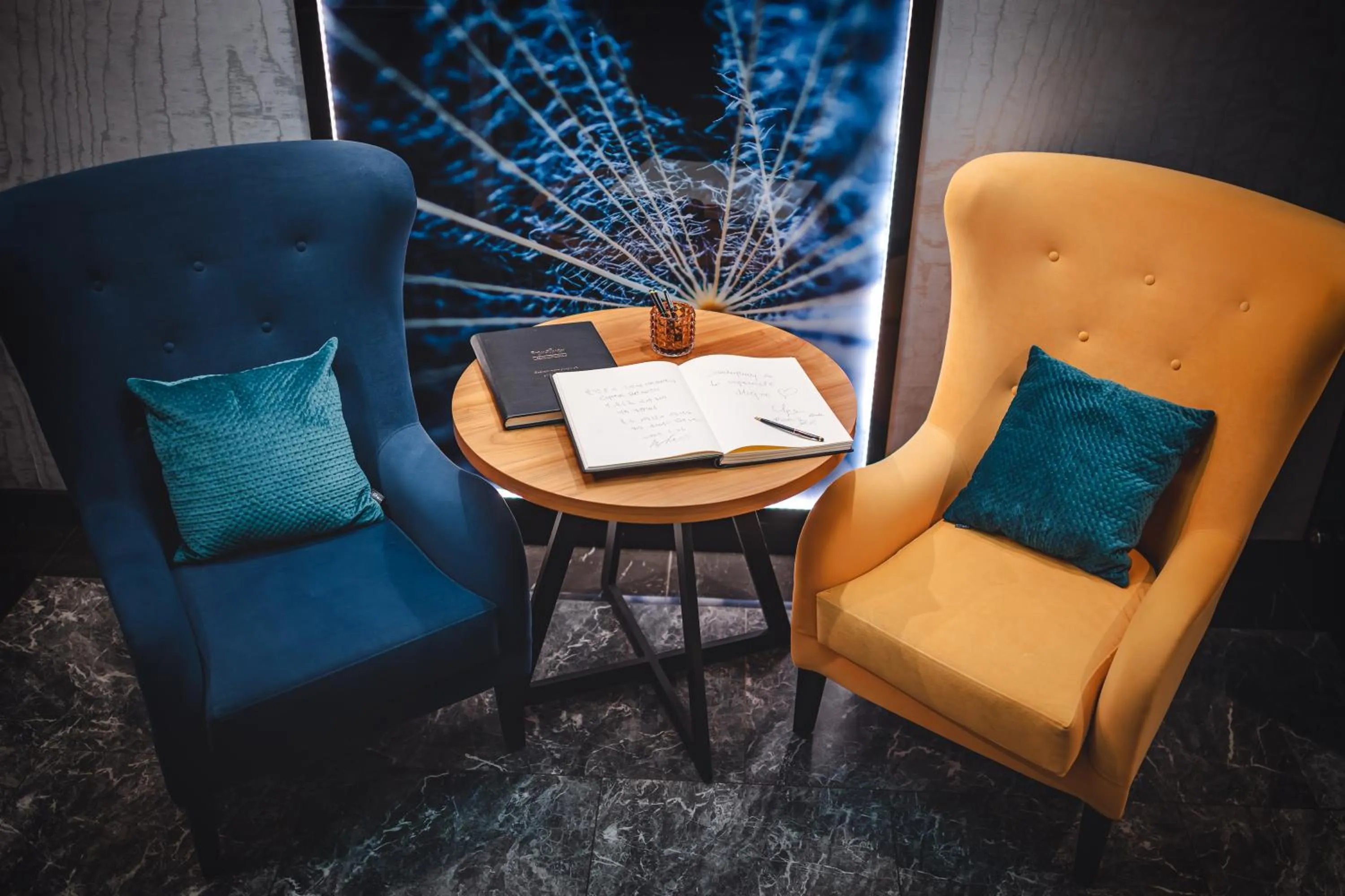 Lounge or bar in My Story Sopot Apartments