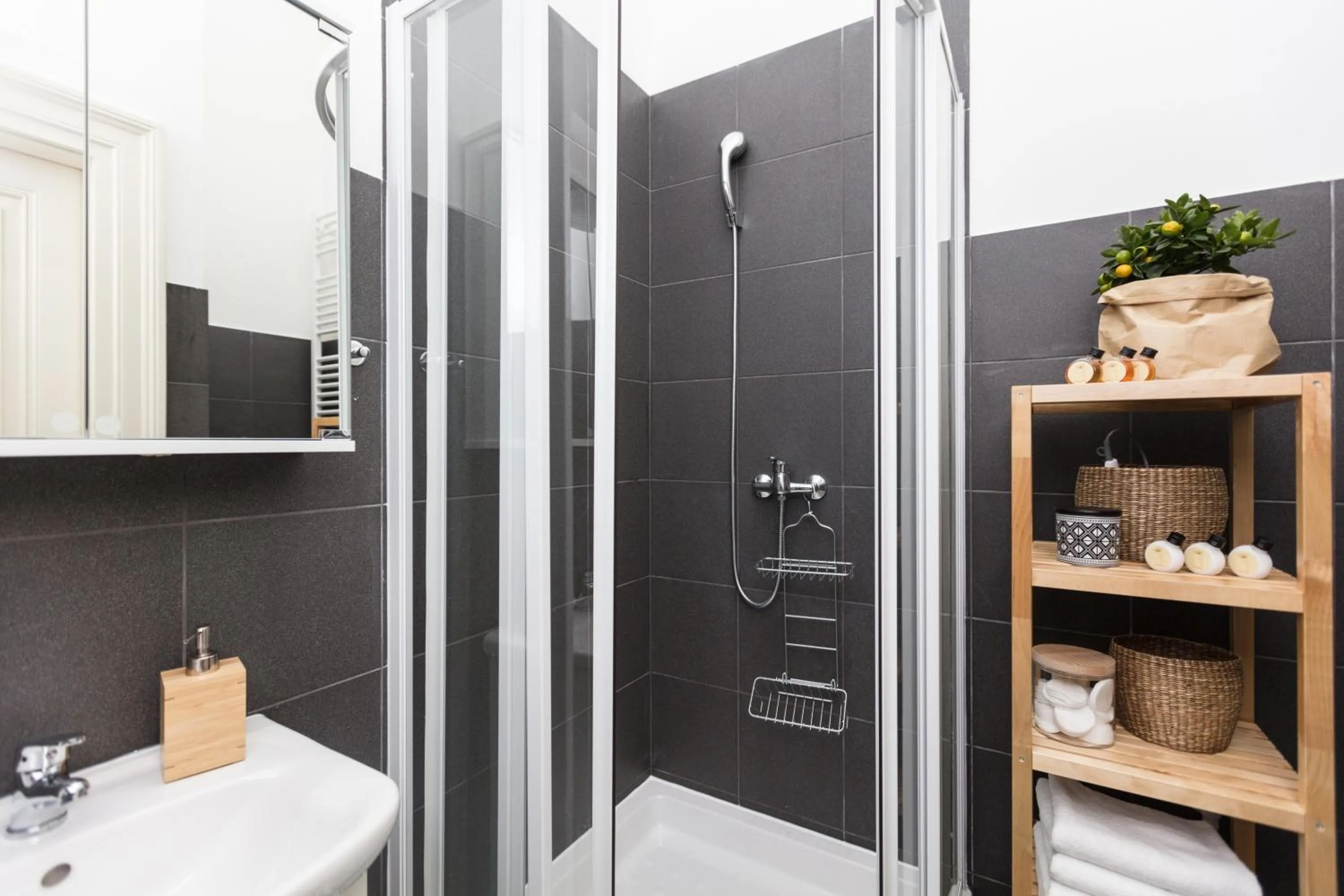 Shower in Chill apartments