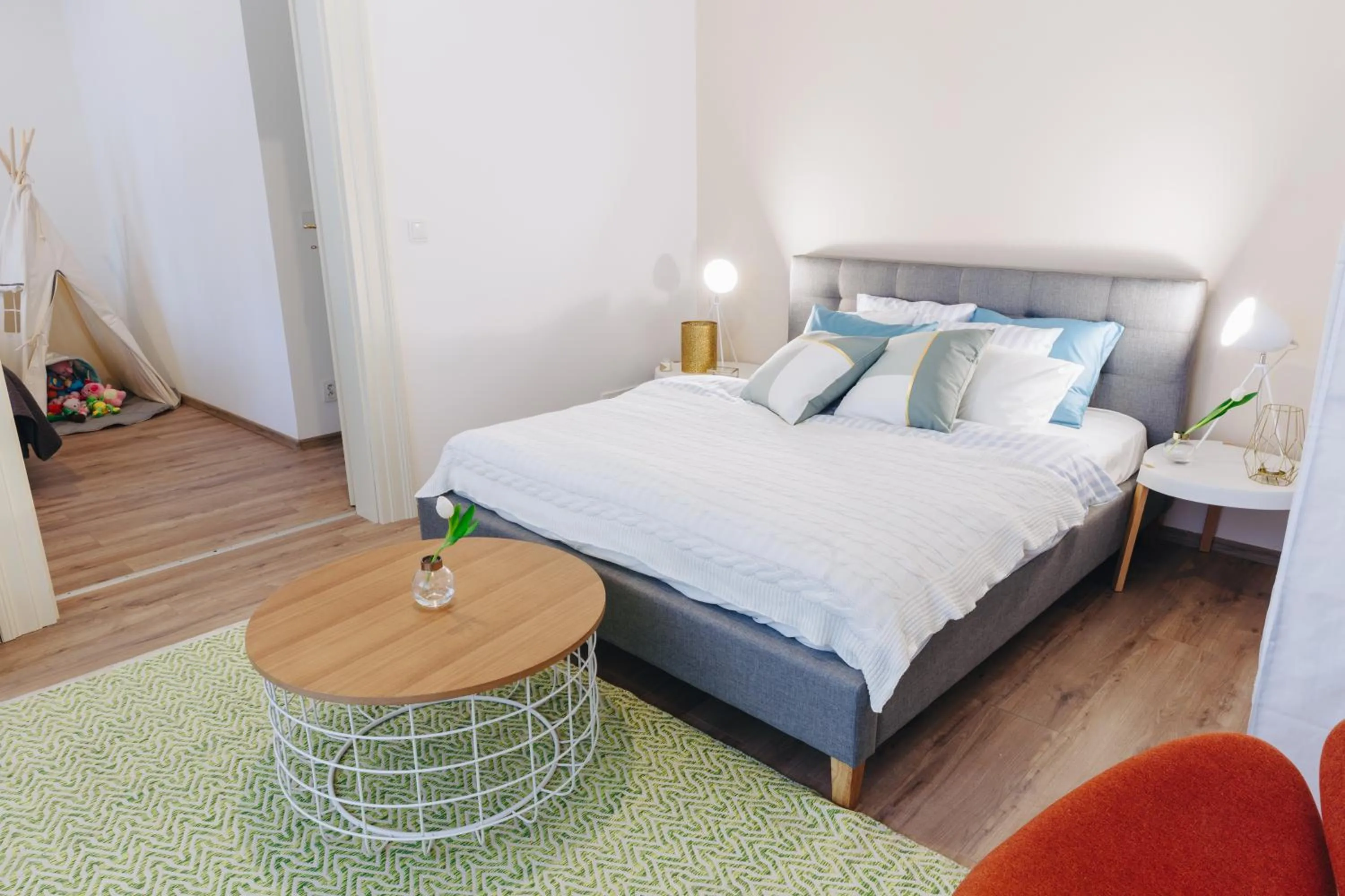 Bed in Chill apartments