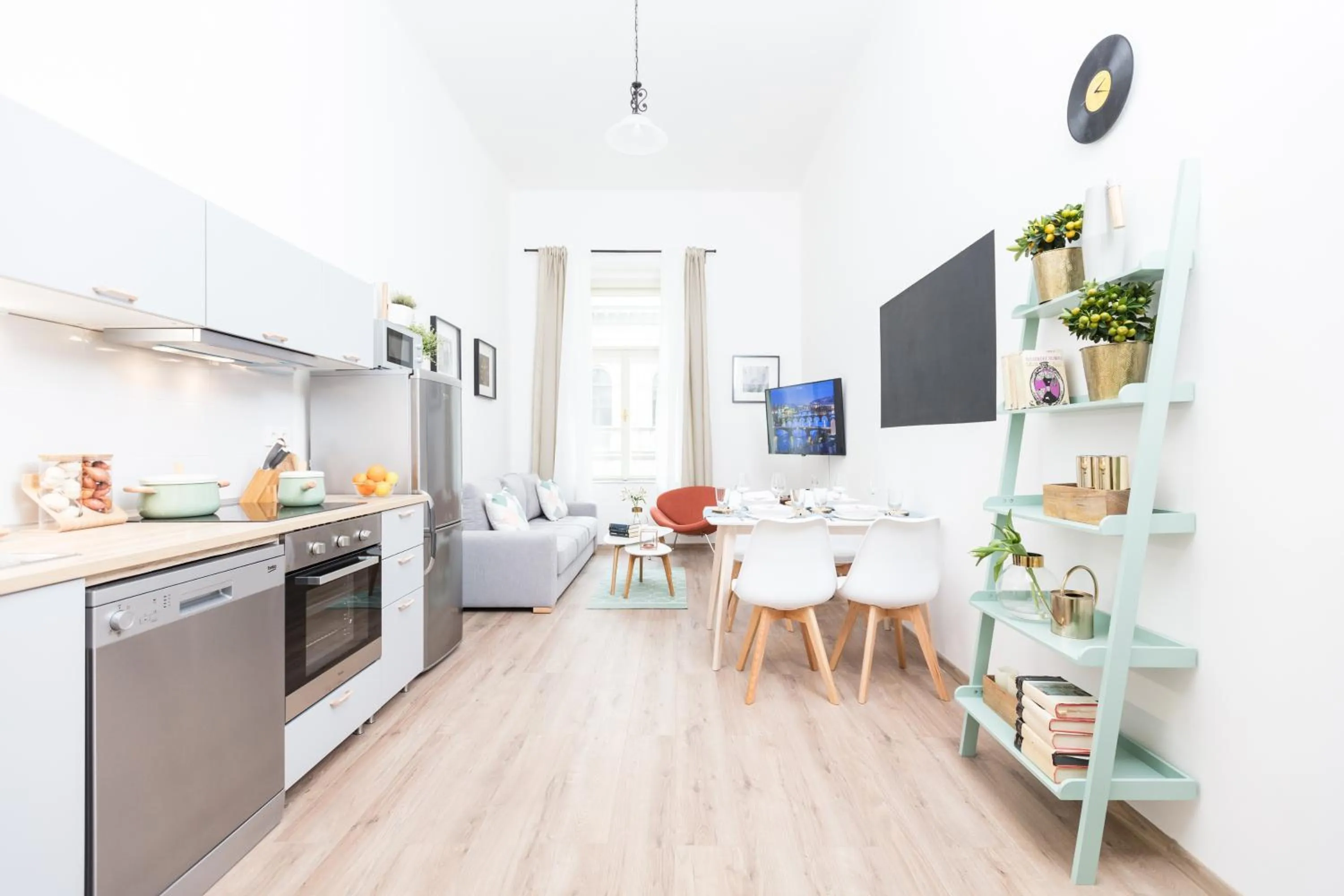 Kitchen or kitchenette in Chill apartments