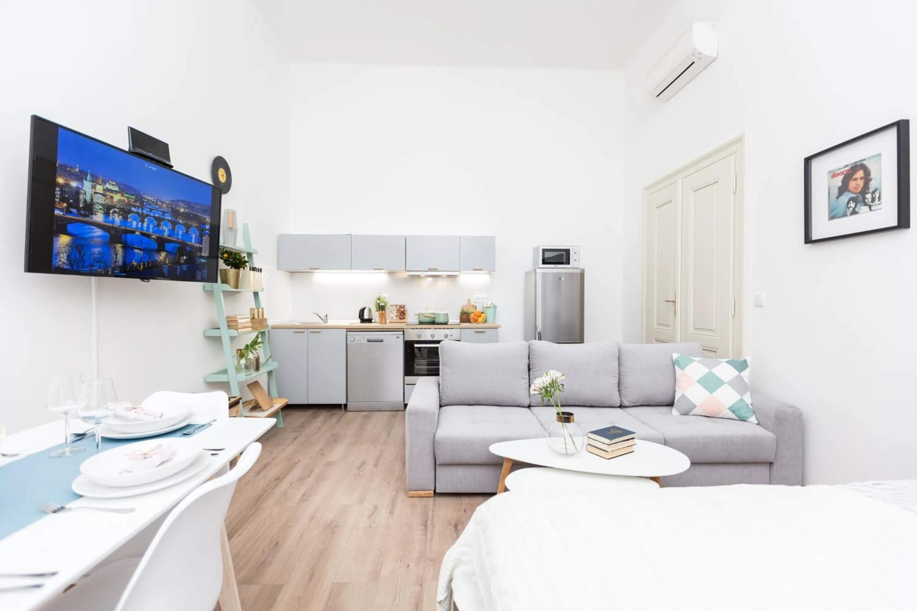 Kitchen or kitchenette in Chill apartments