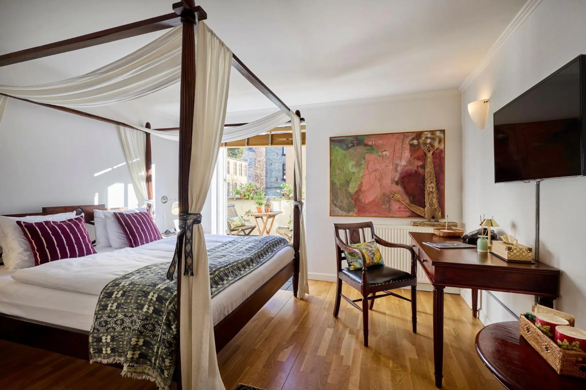 Bedroom, Bed in 66 Guldsmeden