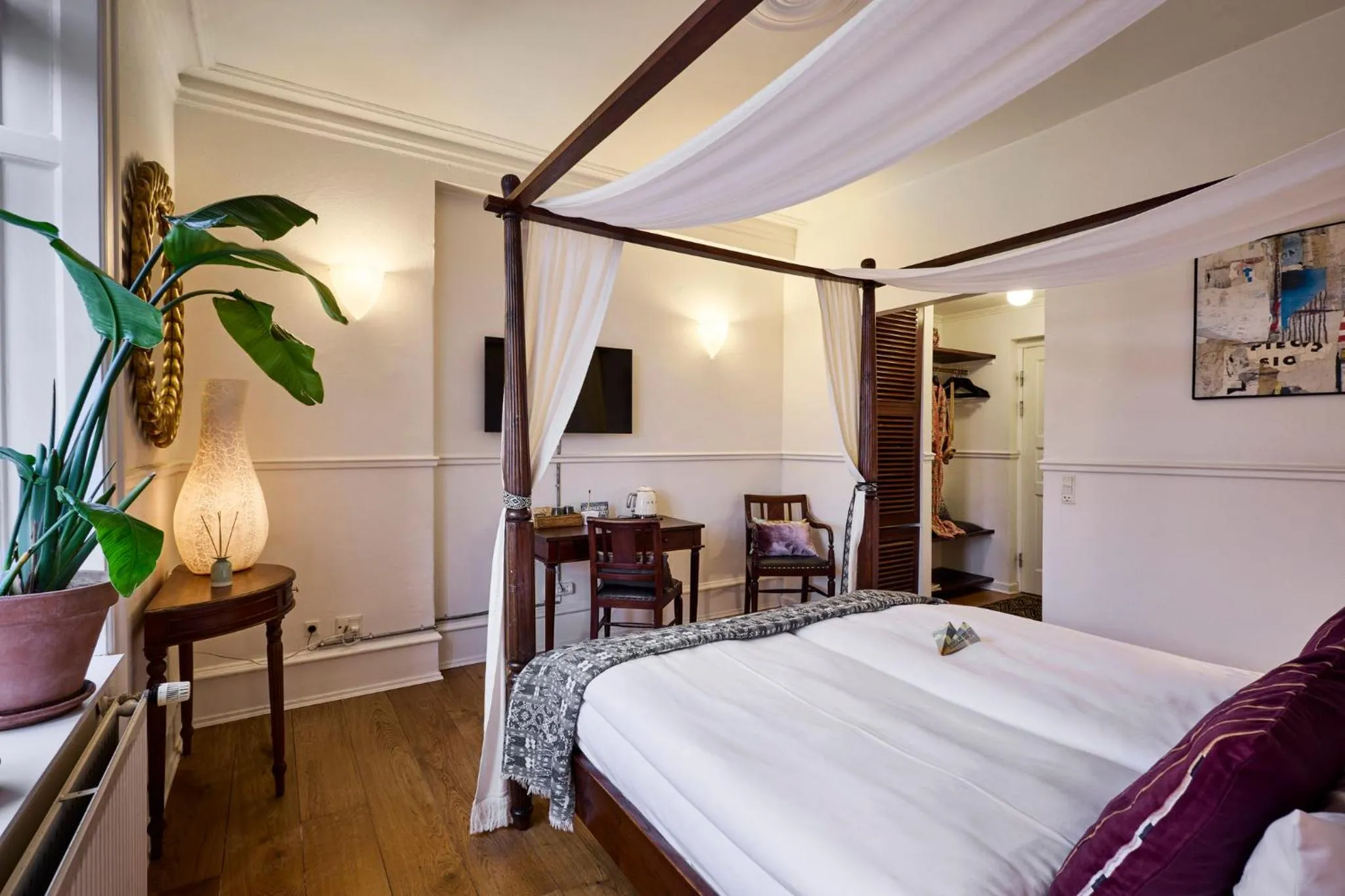 Bedroom, Bed in 66 Guldsmeden