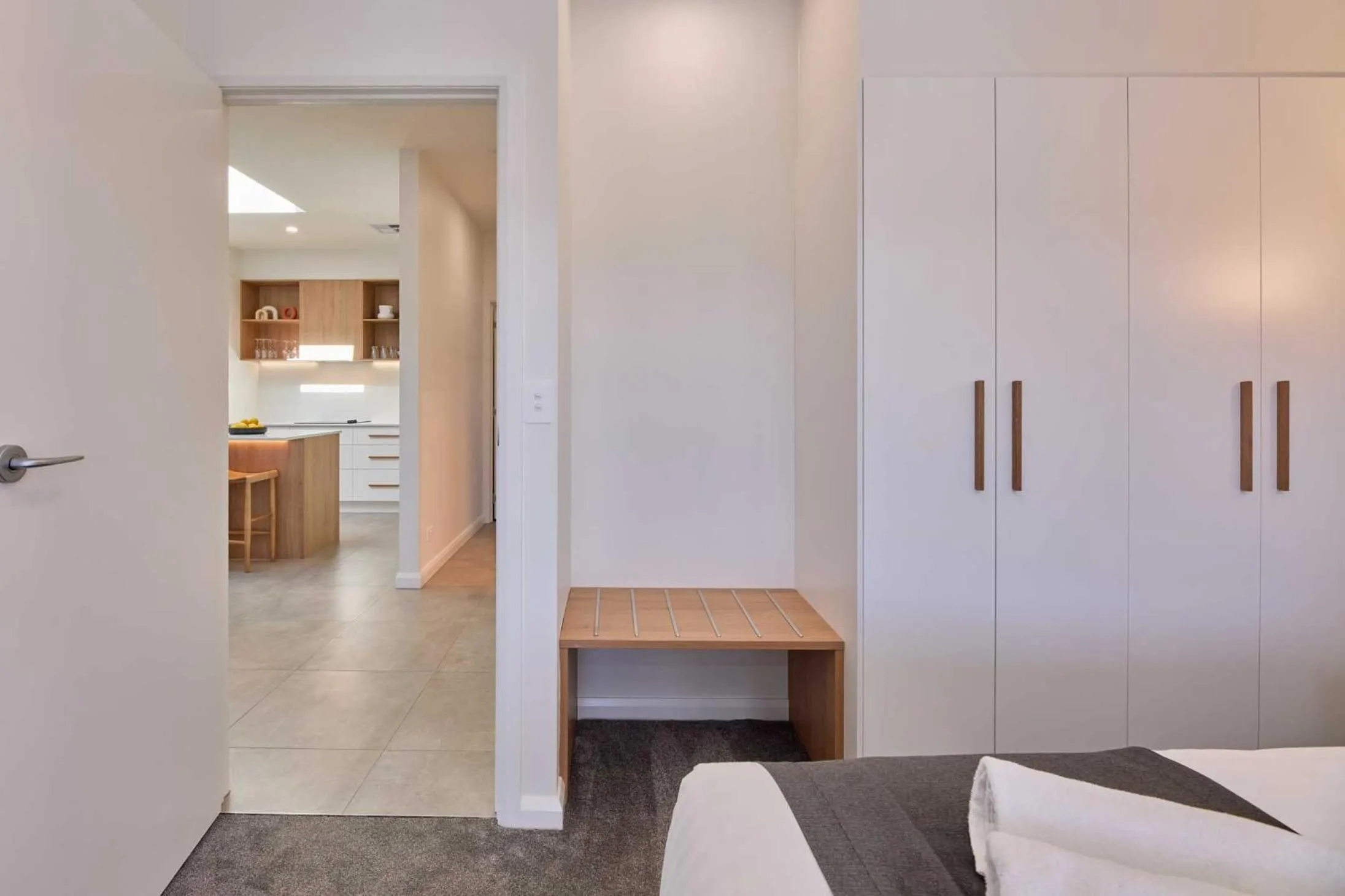 Bed in BIG4 Launceston Holiday Park