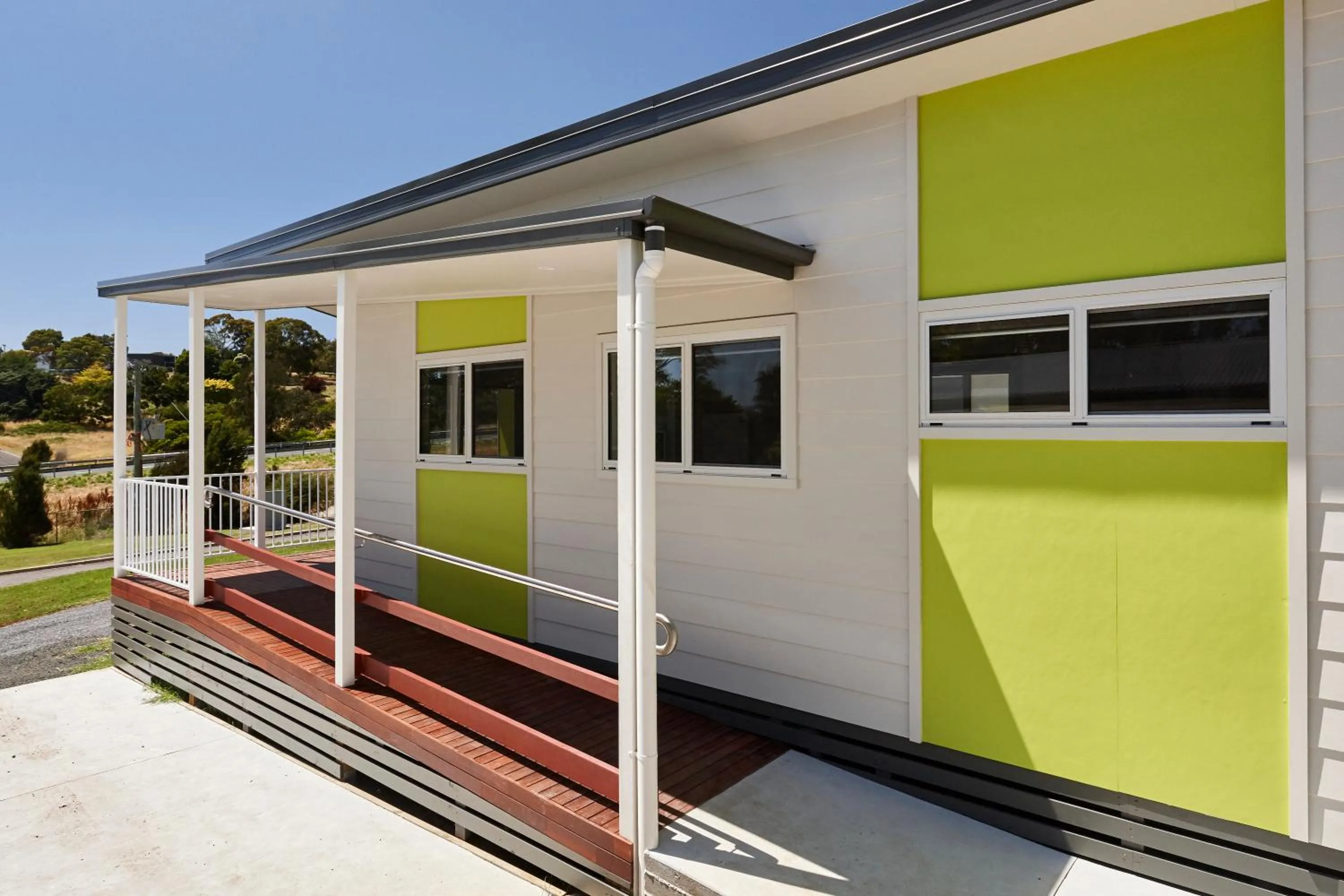 Property building in BIG4 Launceston Holiday Park