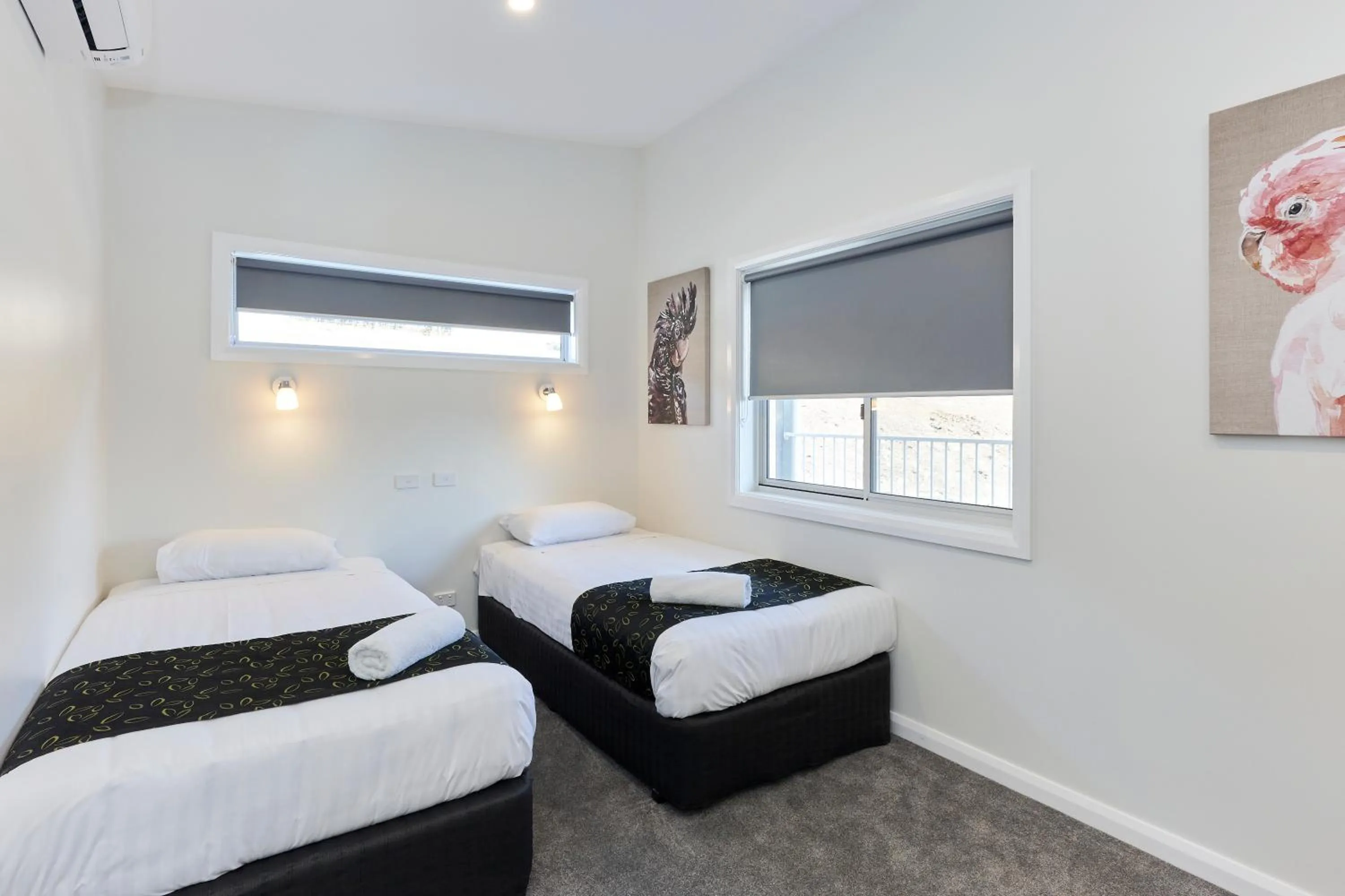 Bed in BIG4 Launceston Holiday Park