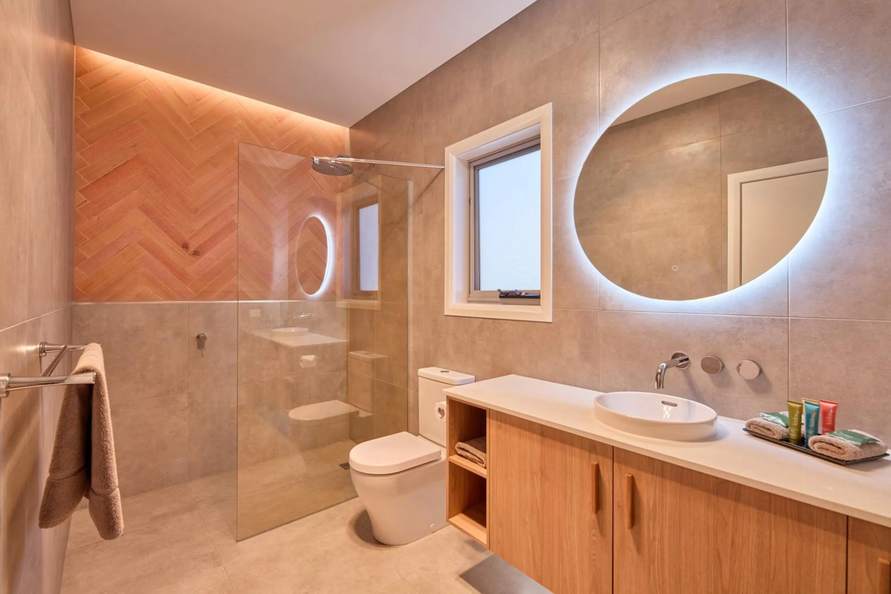 Shower in BIG4 Launceston Holiday Park