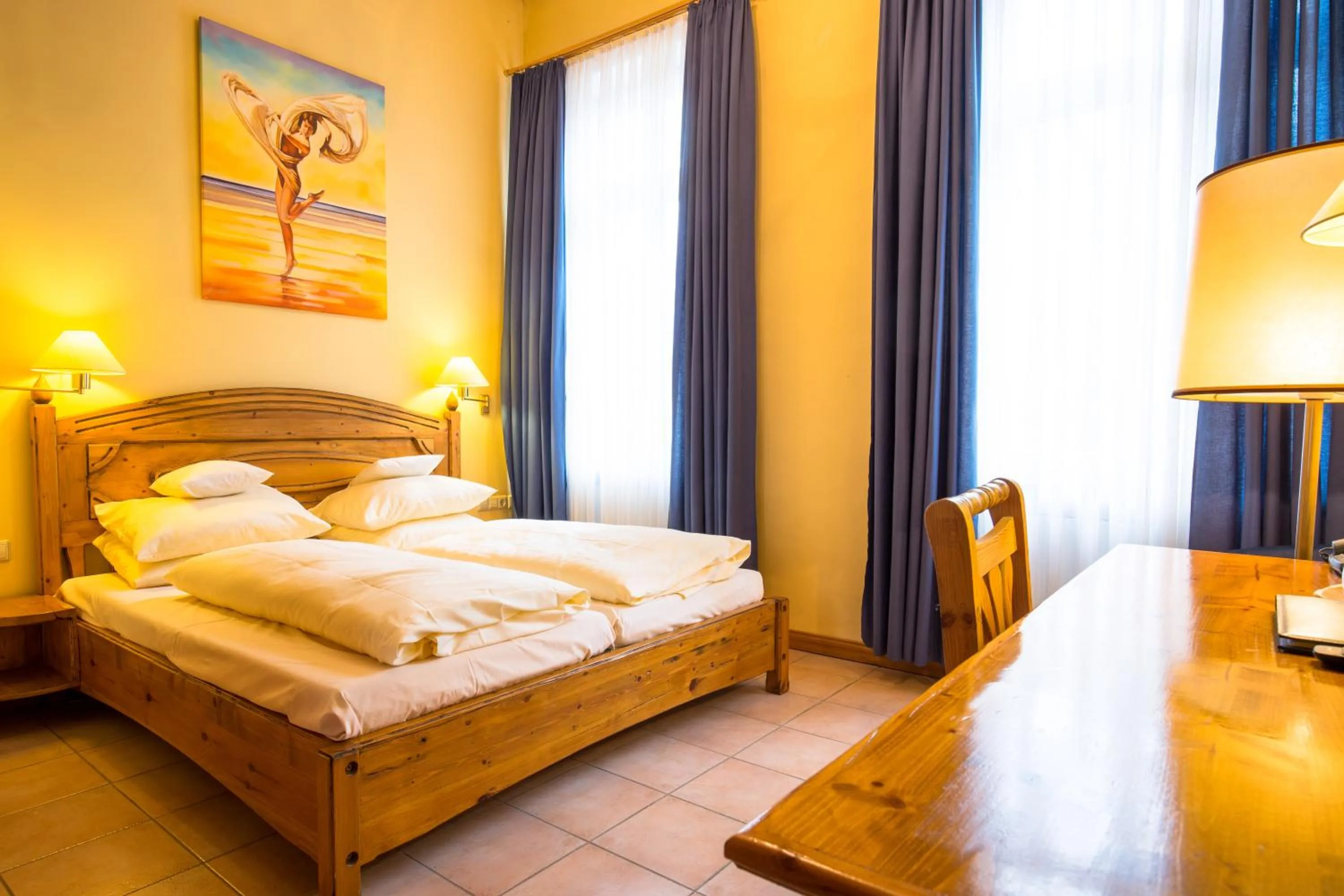 Bed in ALLVITALIS Traumhotel