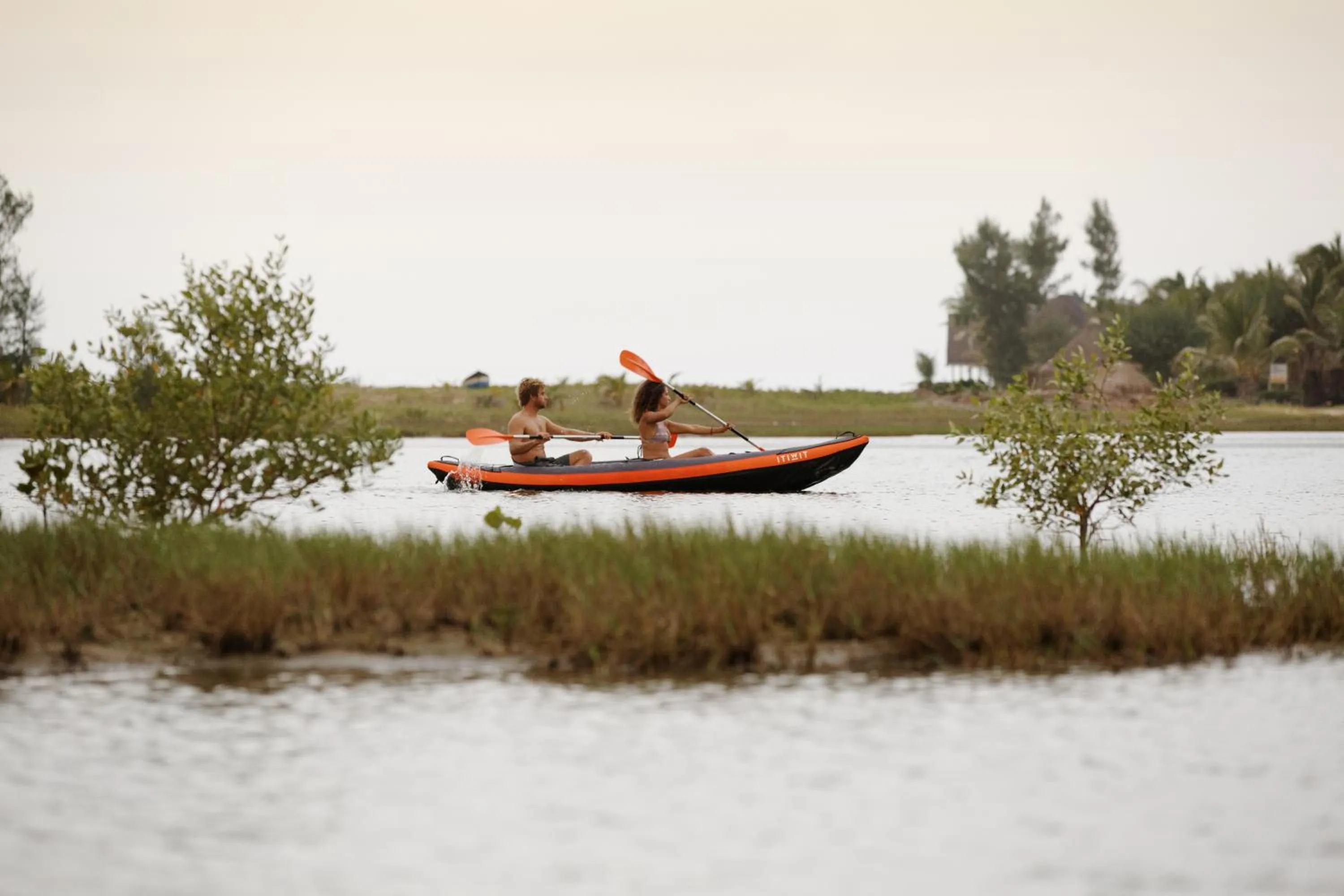 Canoeing in Sentidos Beach Retreat