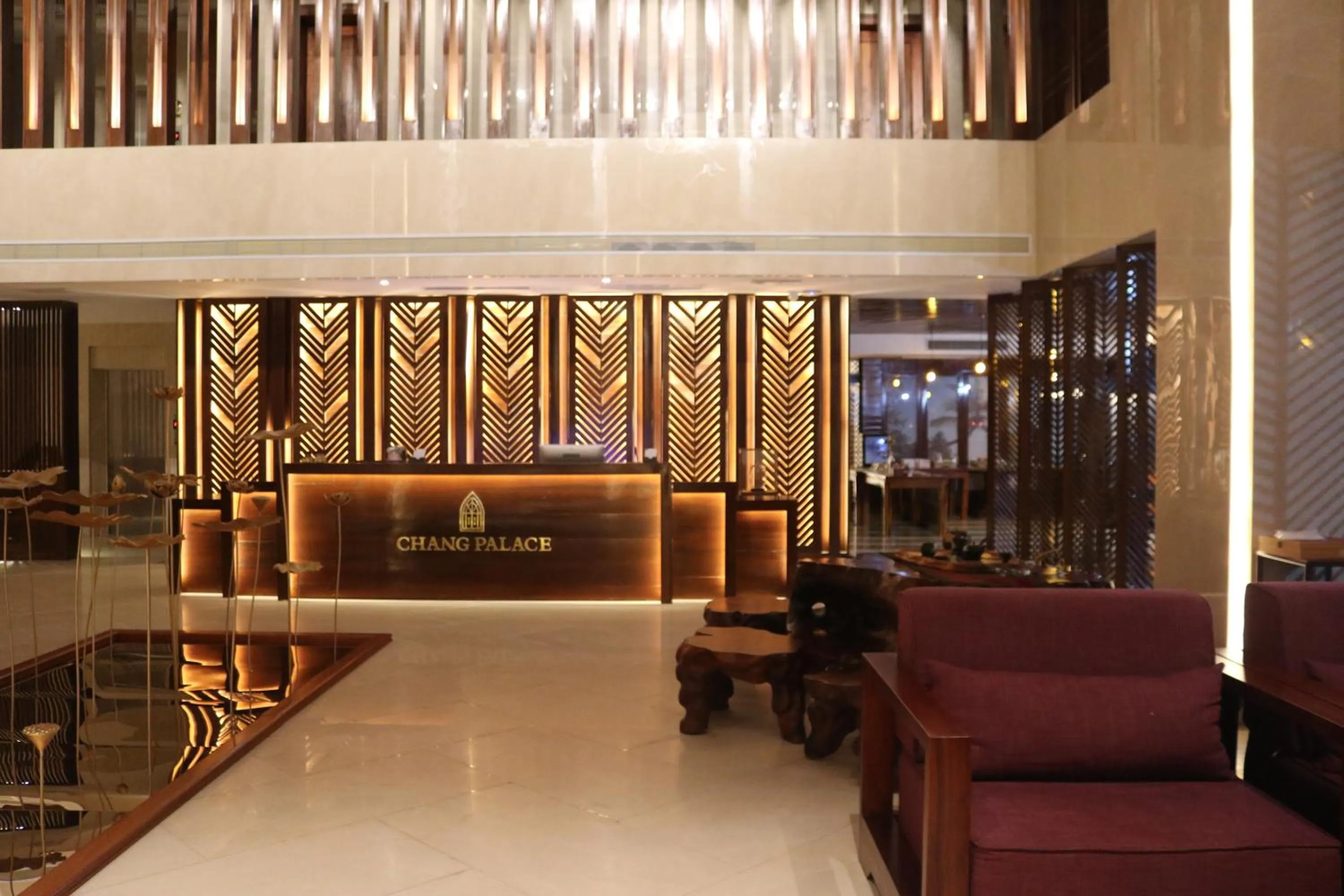 Lobby or reception in Chang Palace Vientiane