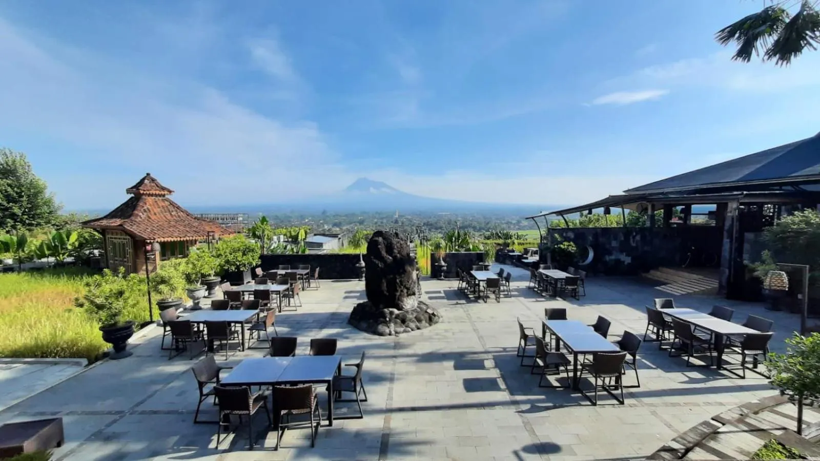 View (from property/room) in Abhayagiri - Sumberwatu Heritage Resort