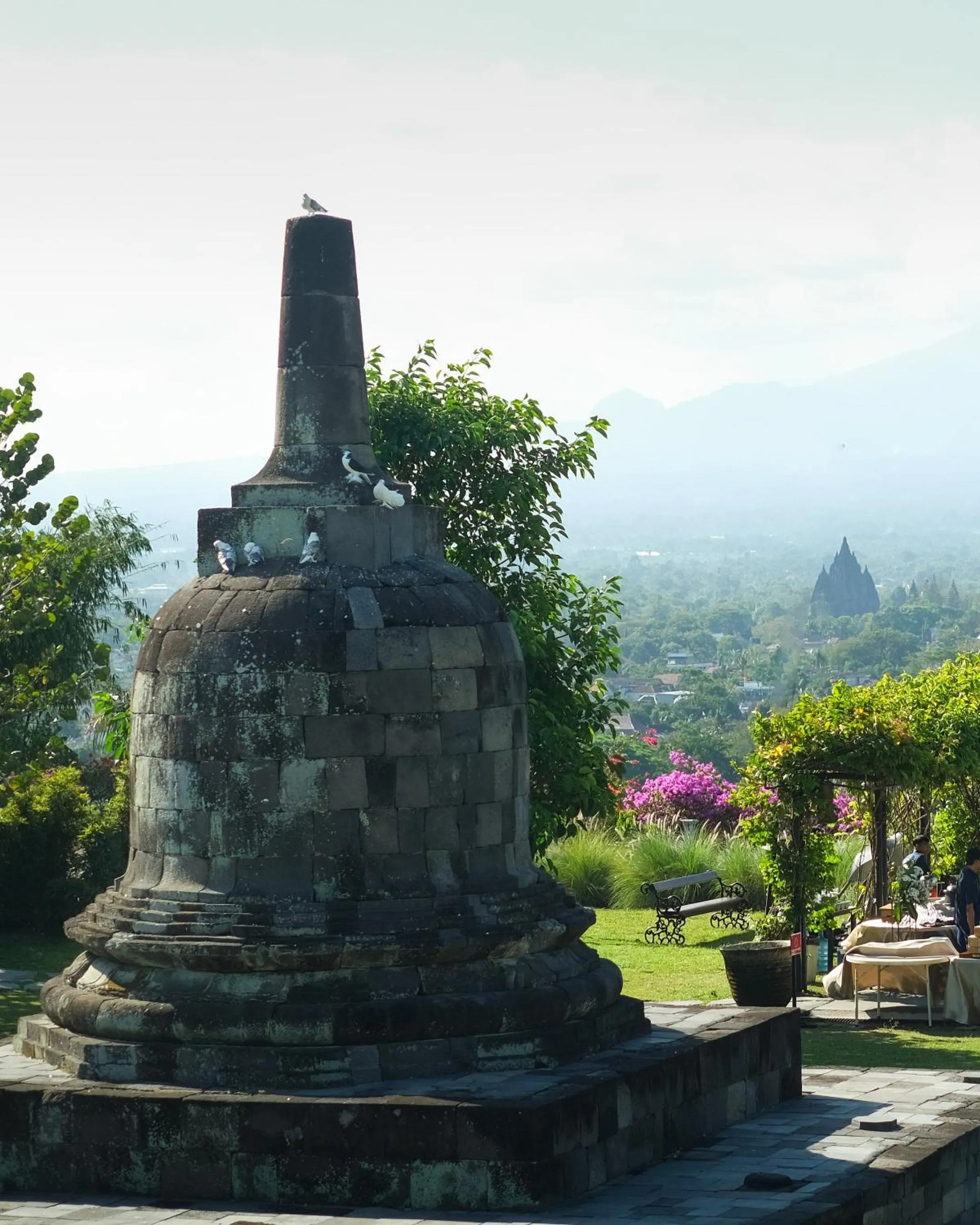 Natural landscape in Abhayagiri - Sumberwatu Heritage Resort