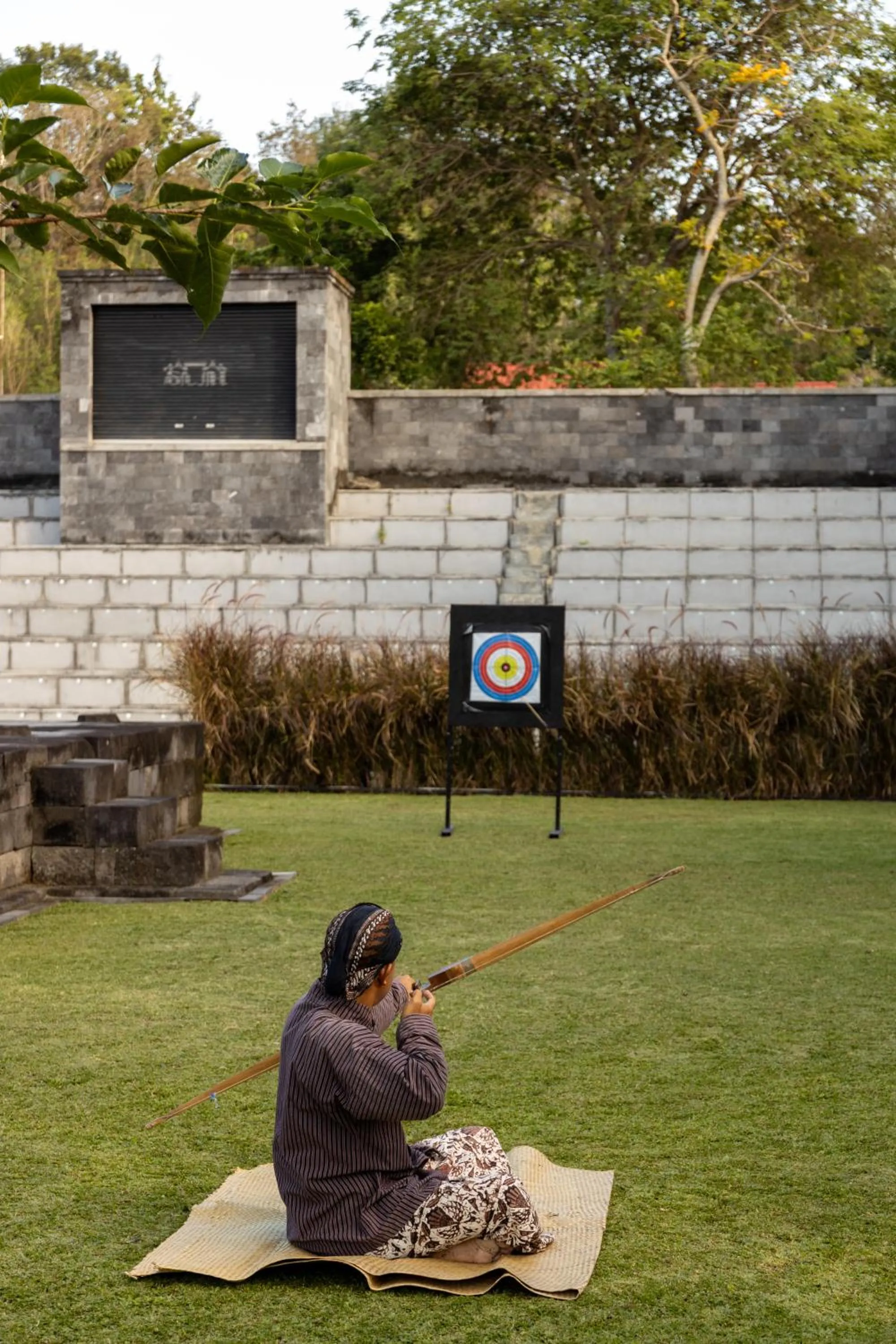 Garden in Abhayagiri - Sumberwatu Heritage Resort