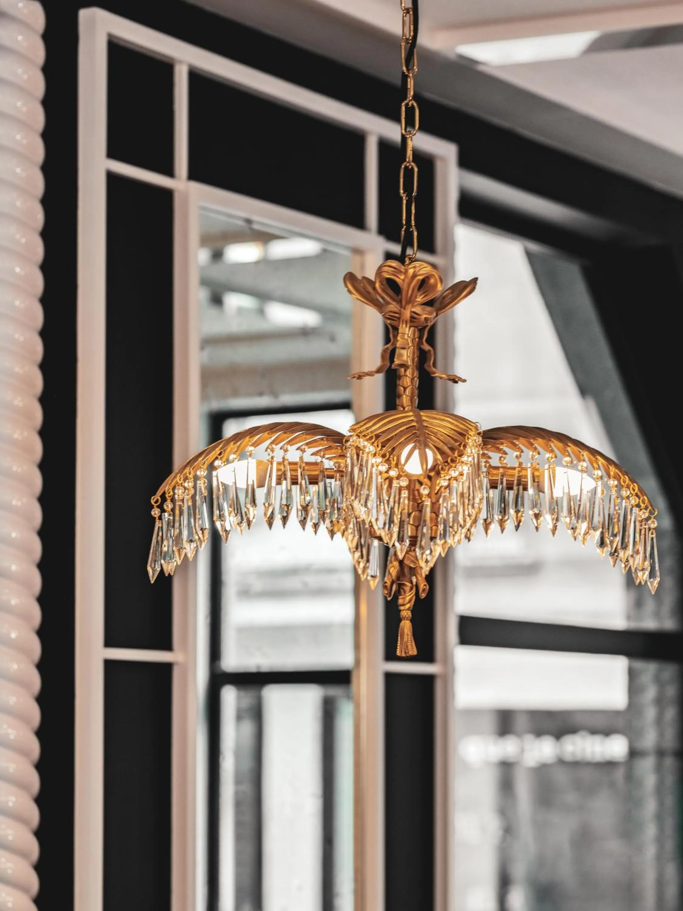 Decorative detail in Hotel Amiral