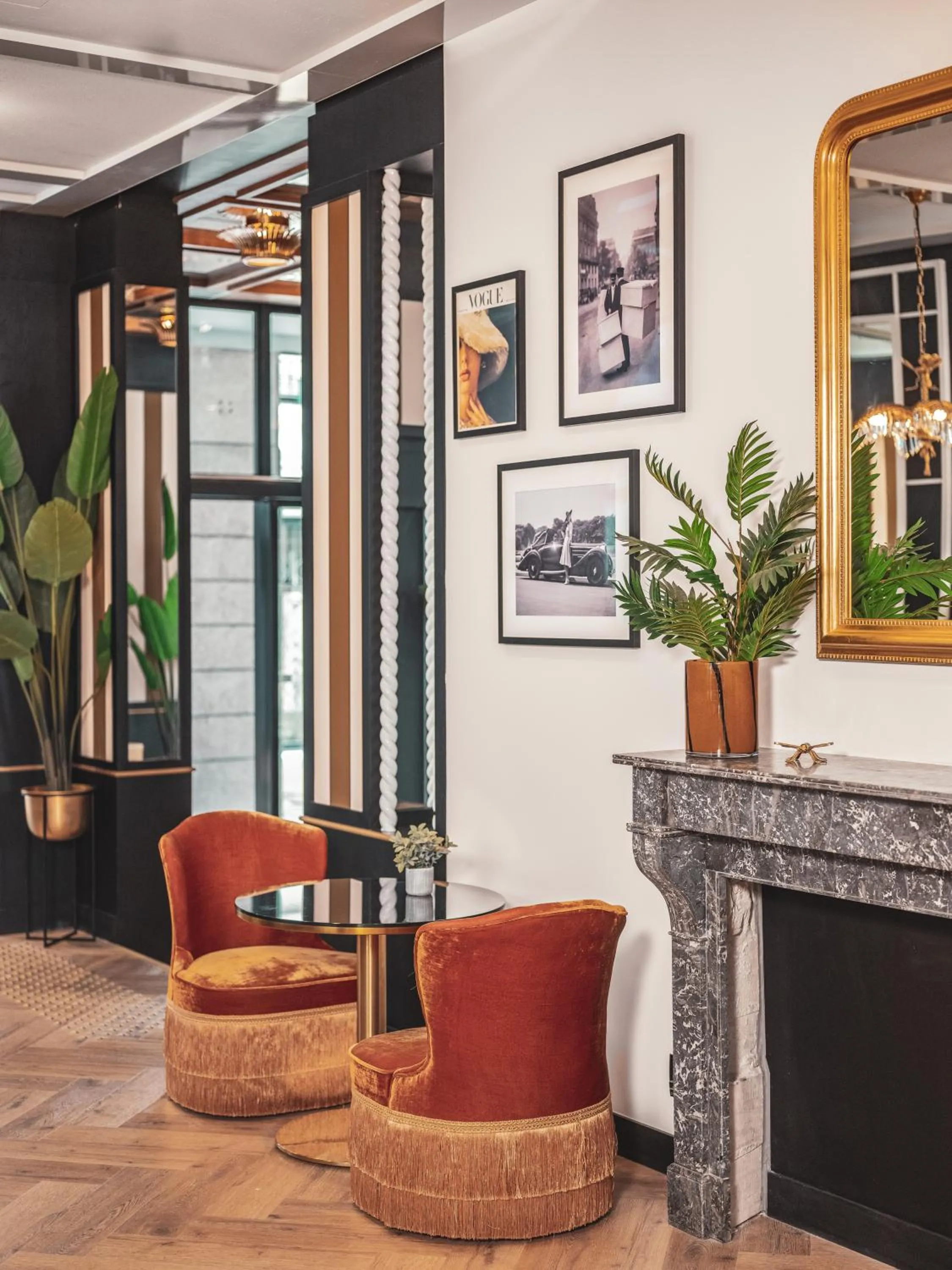 Seating Area in Hotel Amiral