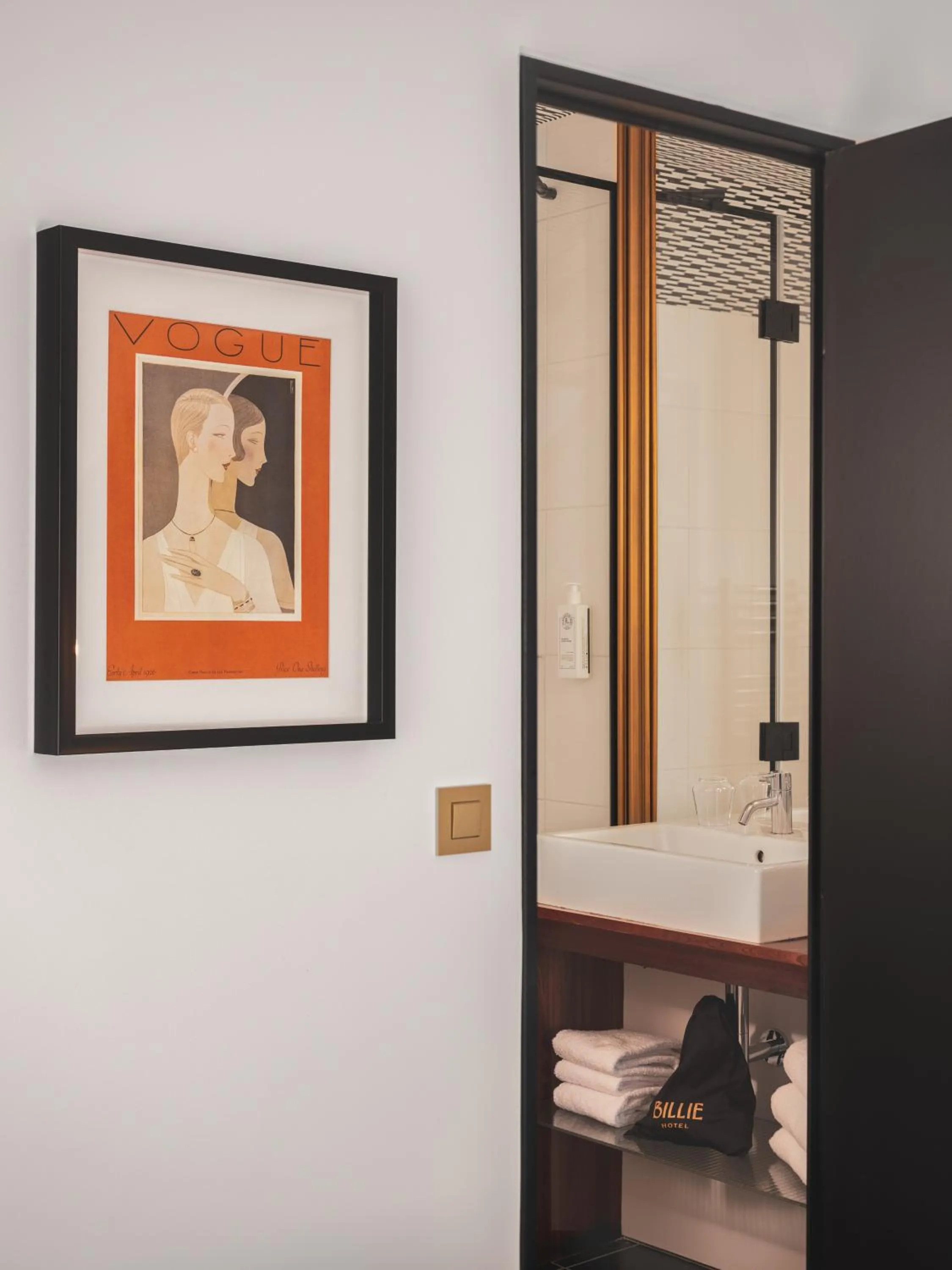 Bathroom in Hotel Amiral