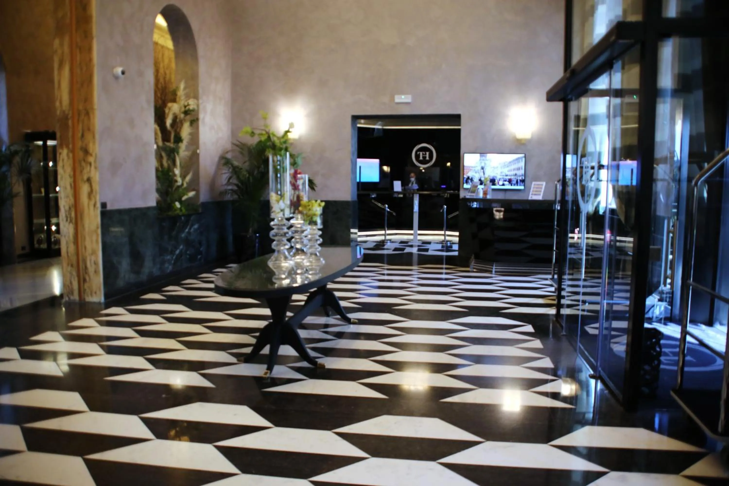 Lobby or reception in TH Roma - Carpegna Palace