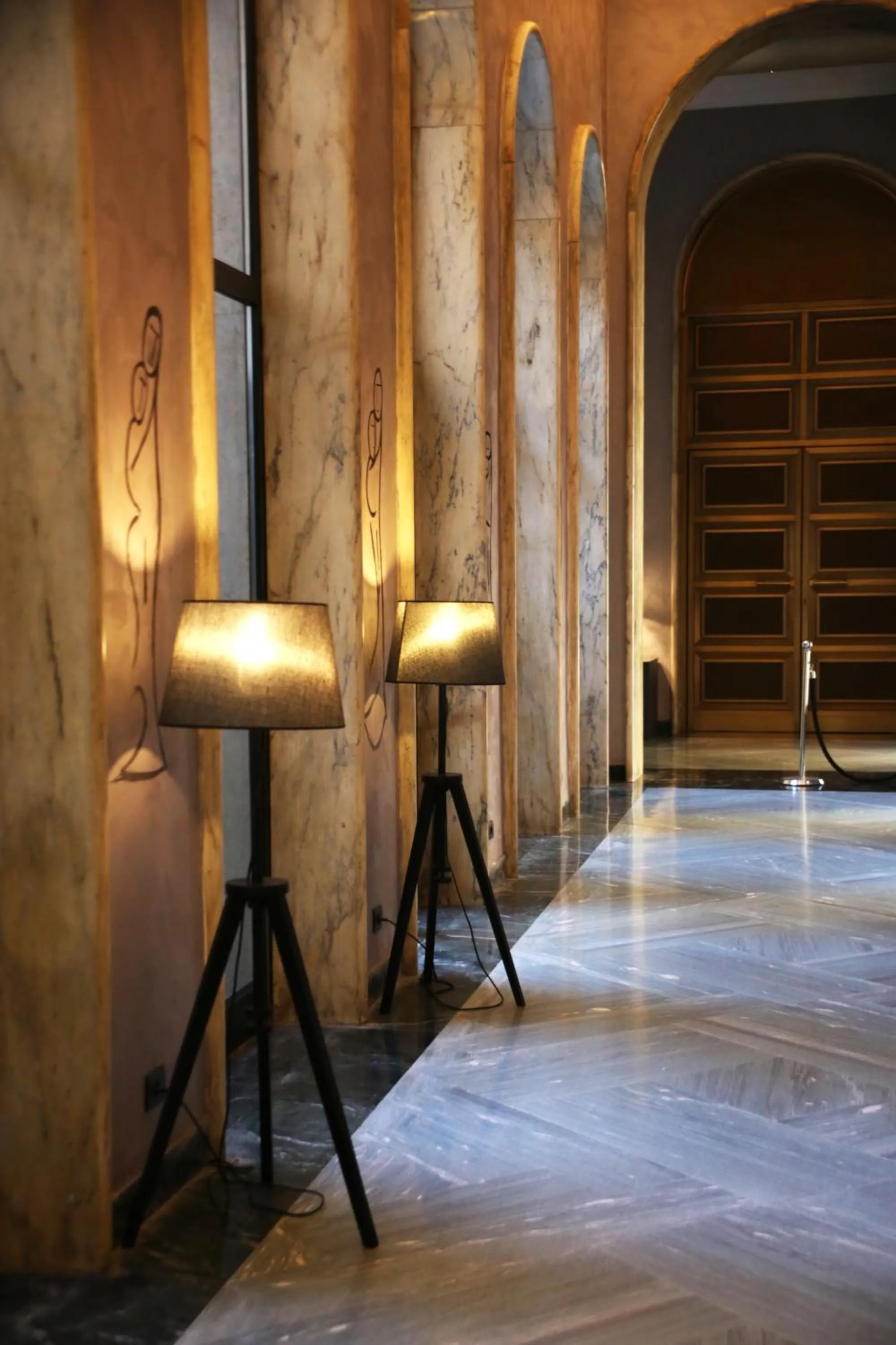 Lobby or reception in TH Roma - Carpegna Palace
