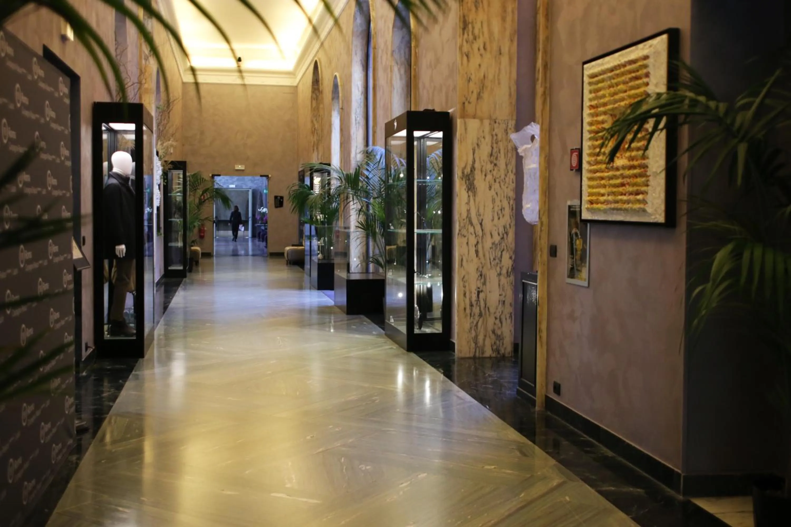 Lobby or reception in TH Roma - Carpegna Palace