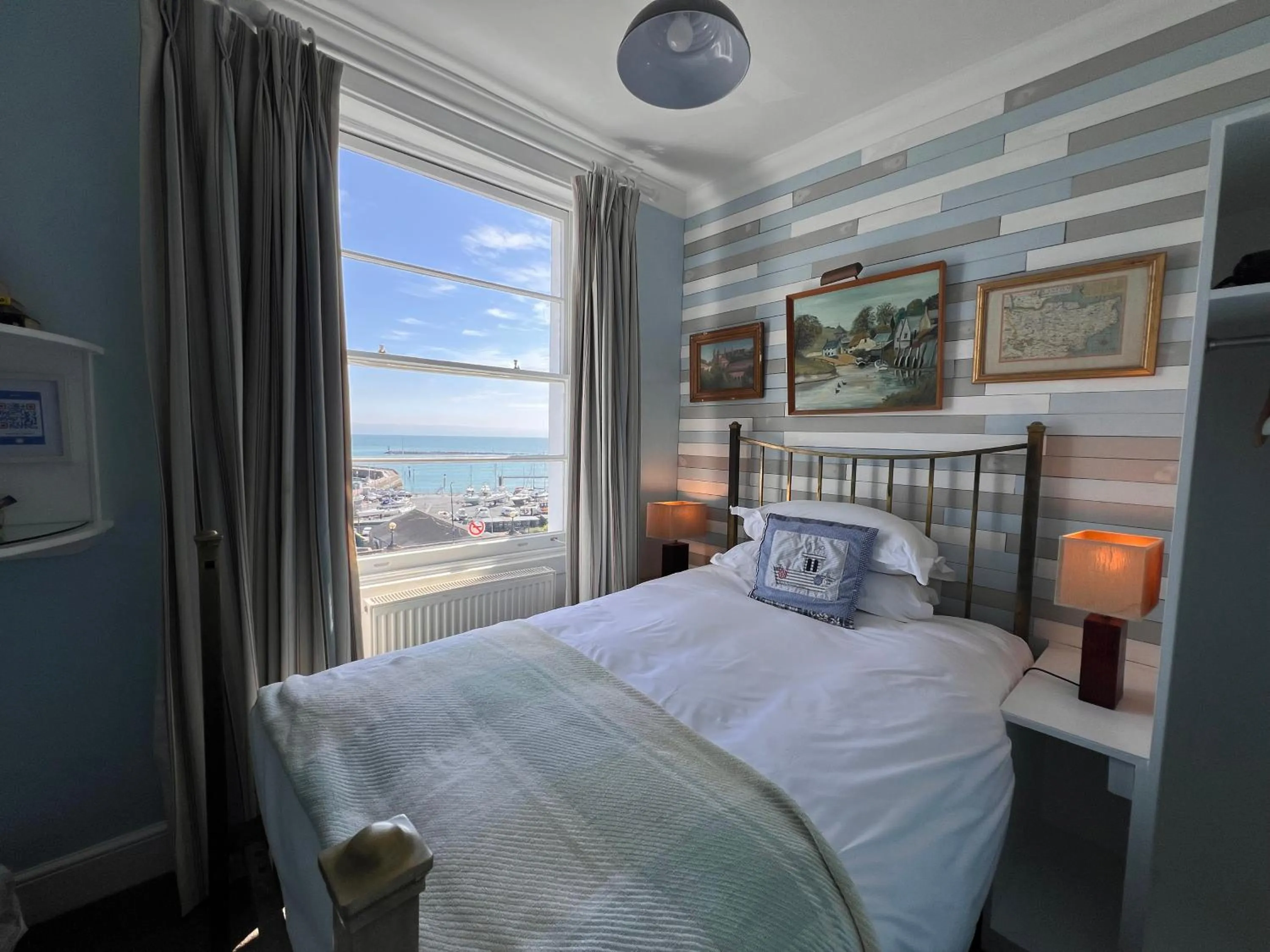 Bed in The Royal Harbour Hotel