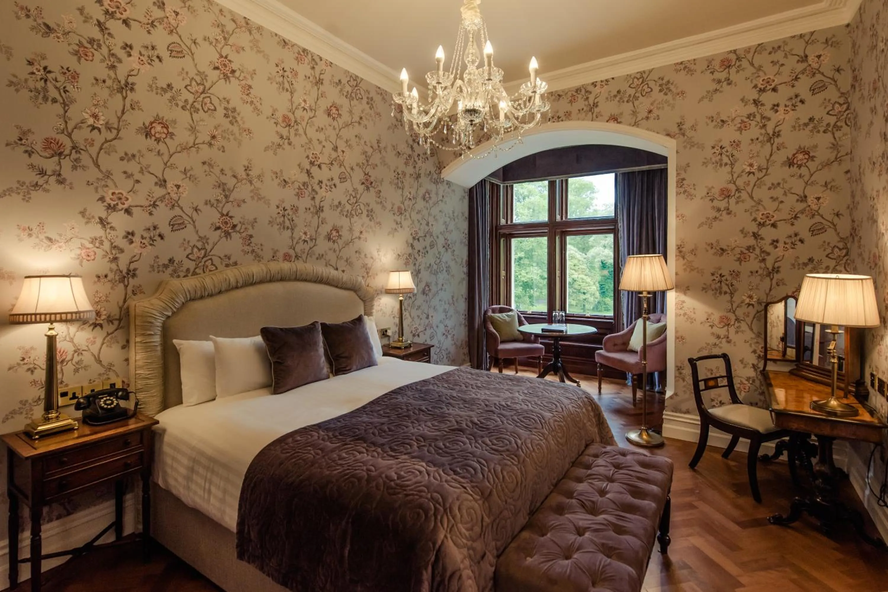 Photo of the whole room, Bed in Cahernane House Hotel