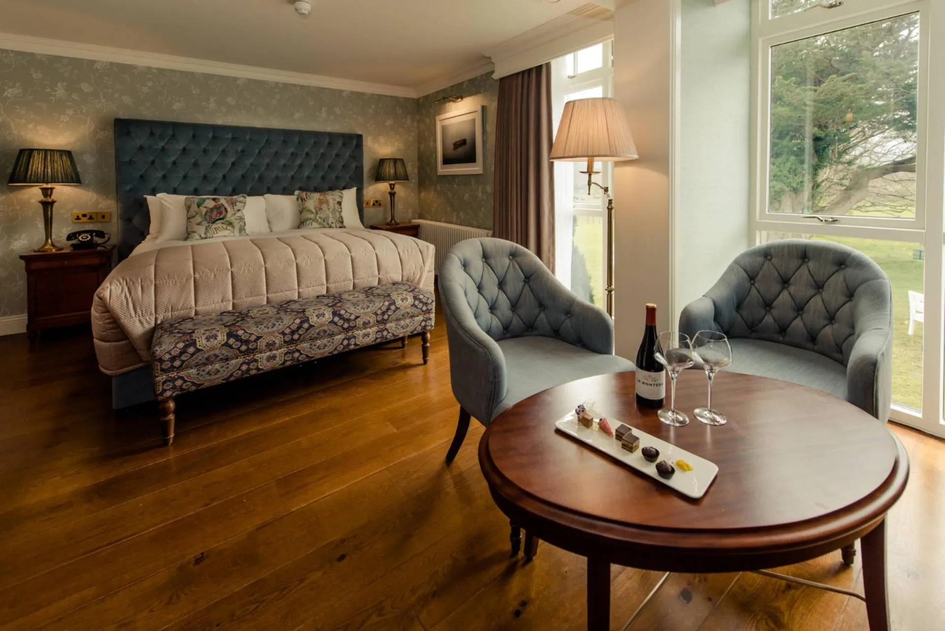 Photo of the whole room, Bed in Cahernane House Hotel