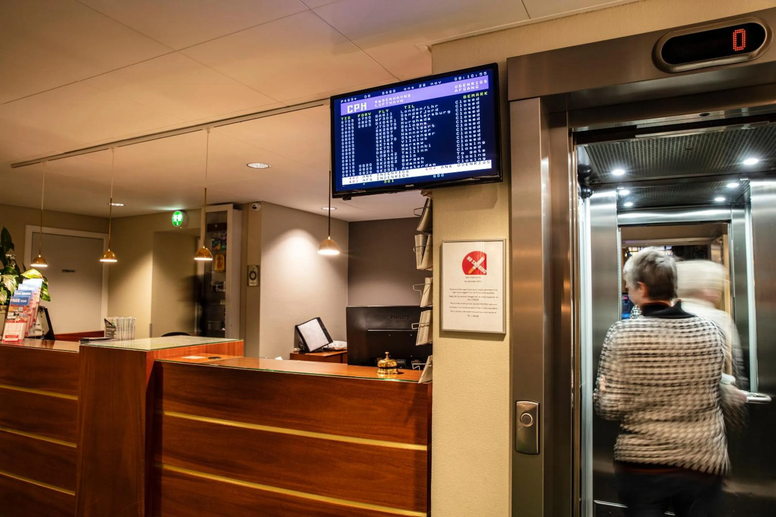 Lobby or reception in City Hotel Nebo