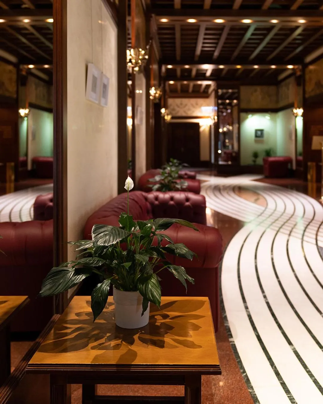 Lobby or reception in Grand Hotel Trento