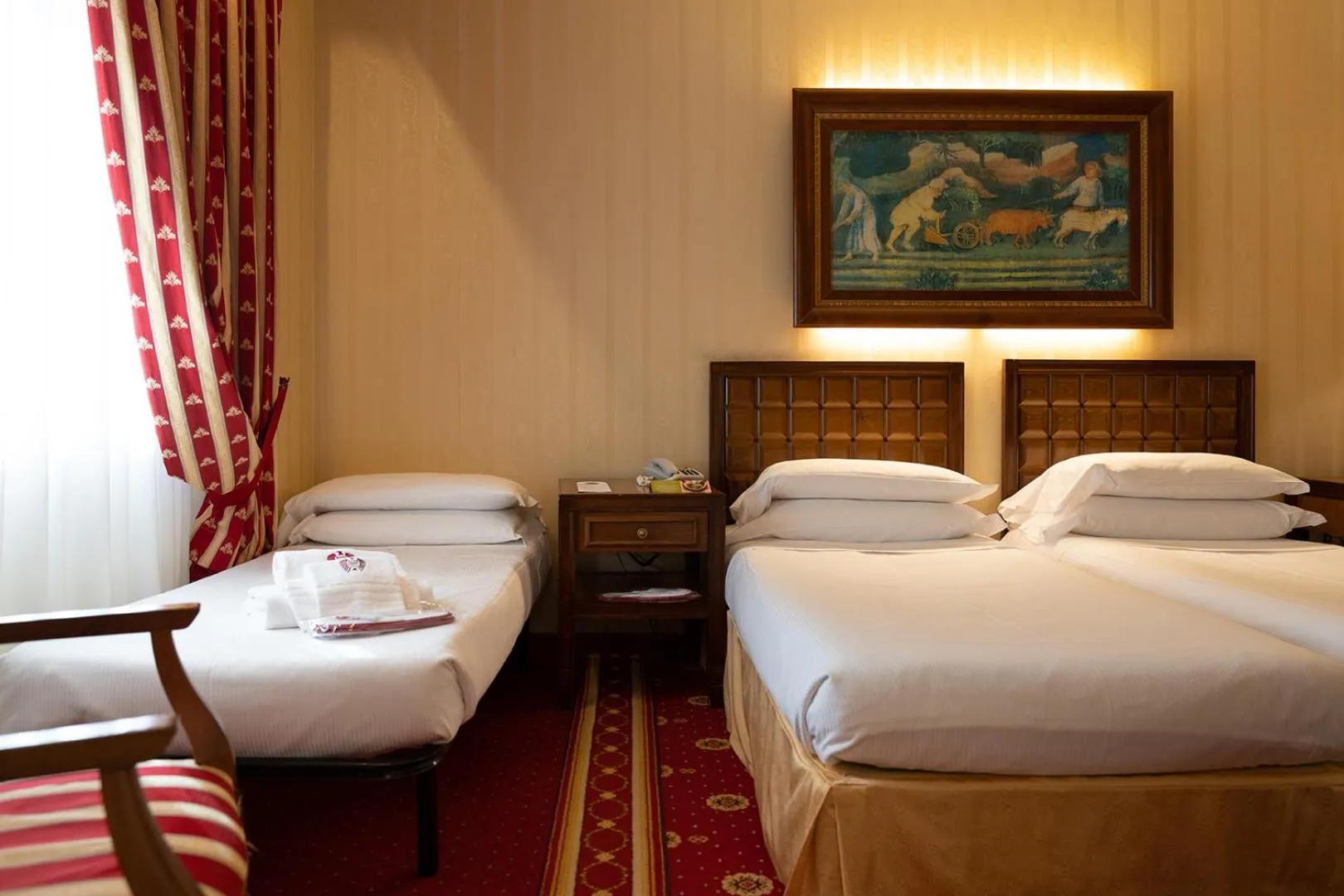 Photo of the whole room, Bed in Grand Hotel Trento