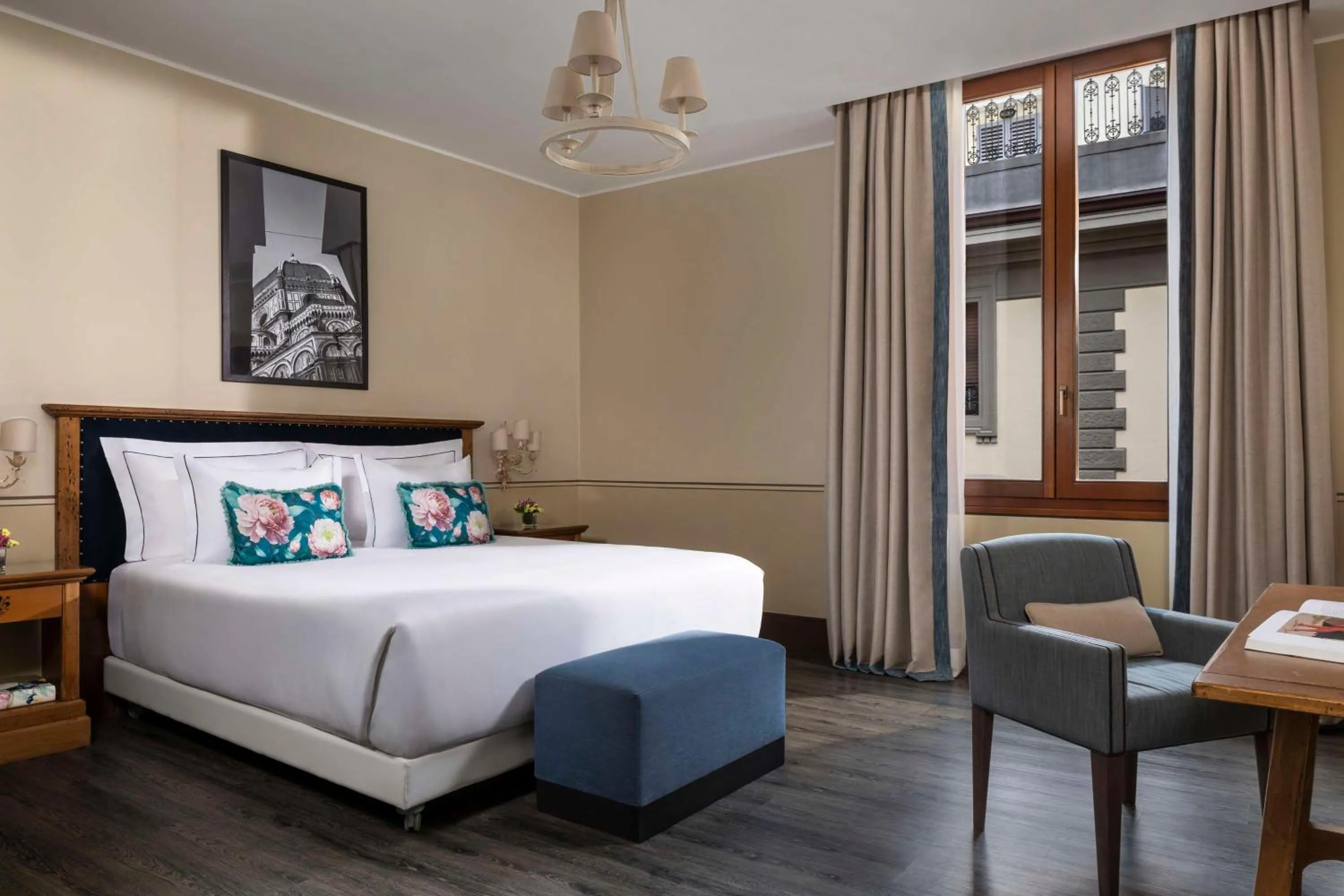 Bedroom, Bed in Tivoli Palazzo Gaddi Firenze Hotel