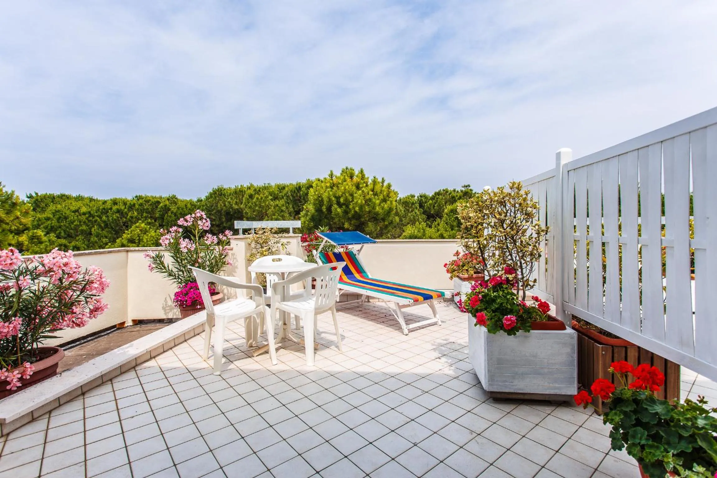 Balcony/Terrace in Hotel San Pietro
