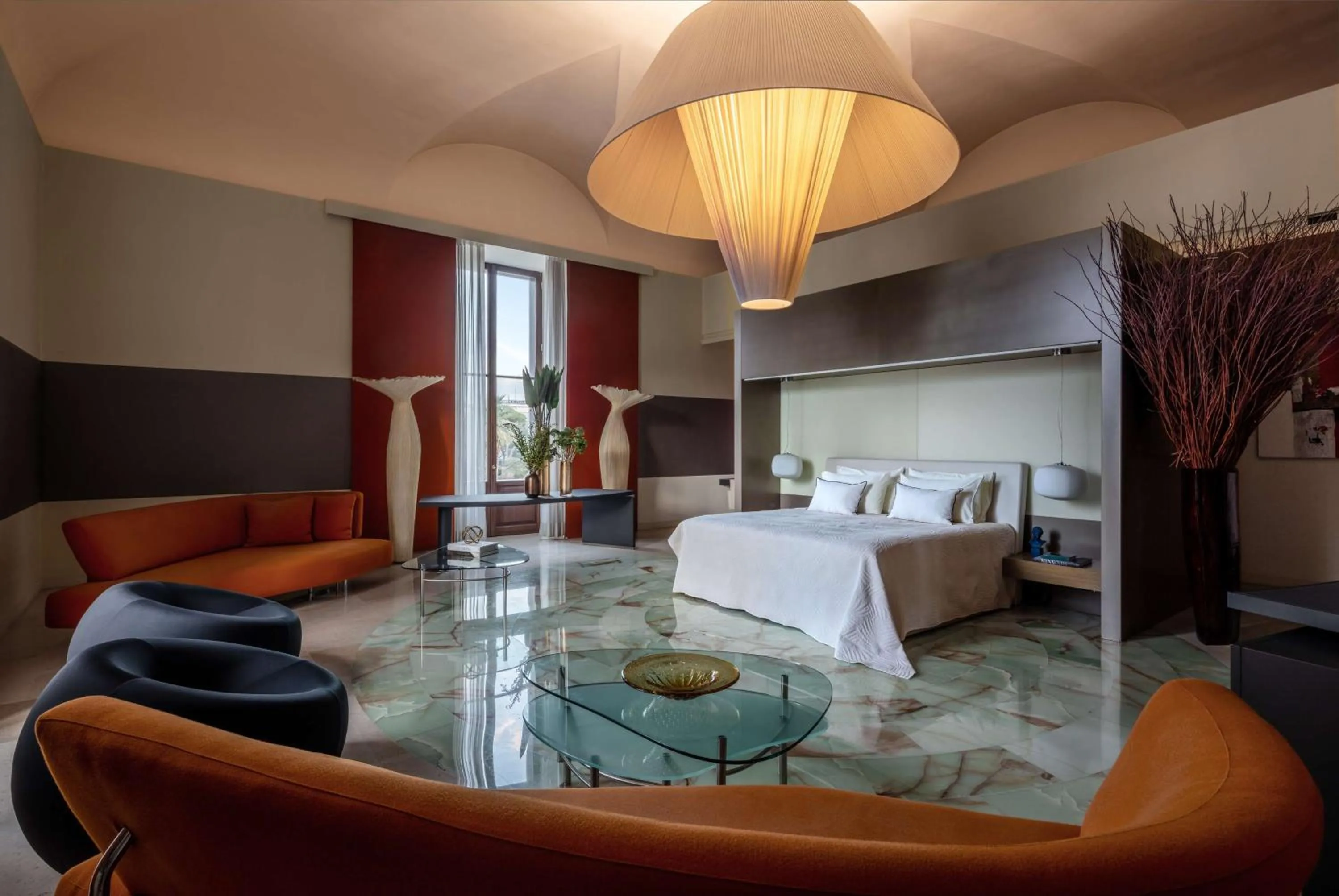 Photo of the whole room, Bed in Anantara Palazzo Naiadi Rome Hotel - A Leading Hotel of the World