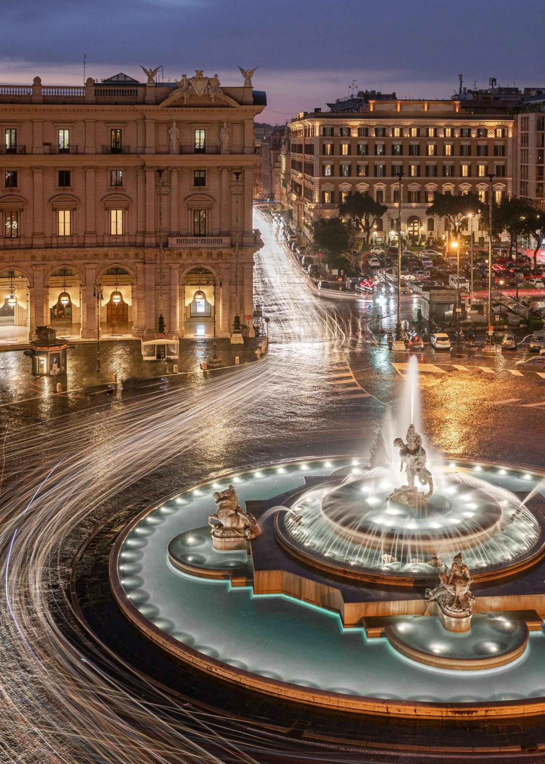 Bedroom in Anantara Palazzo Naiadi Rome Hotel - A Leading Hotel of the World