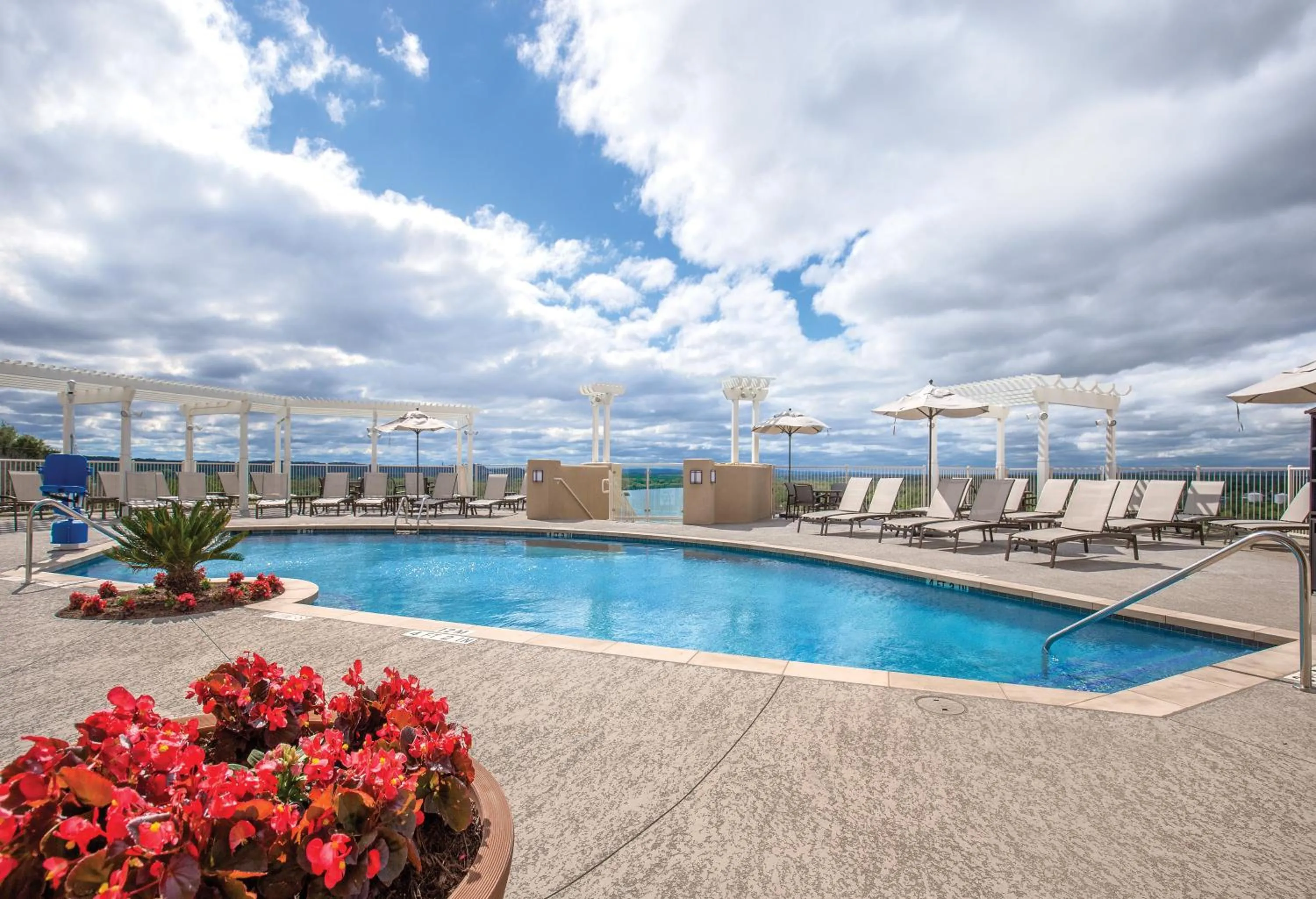 Swimming pool in WorldMark Marble Falls