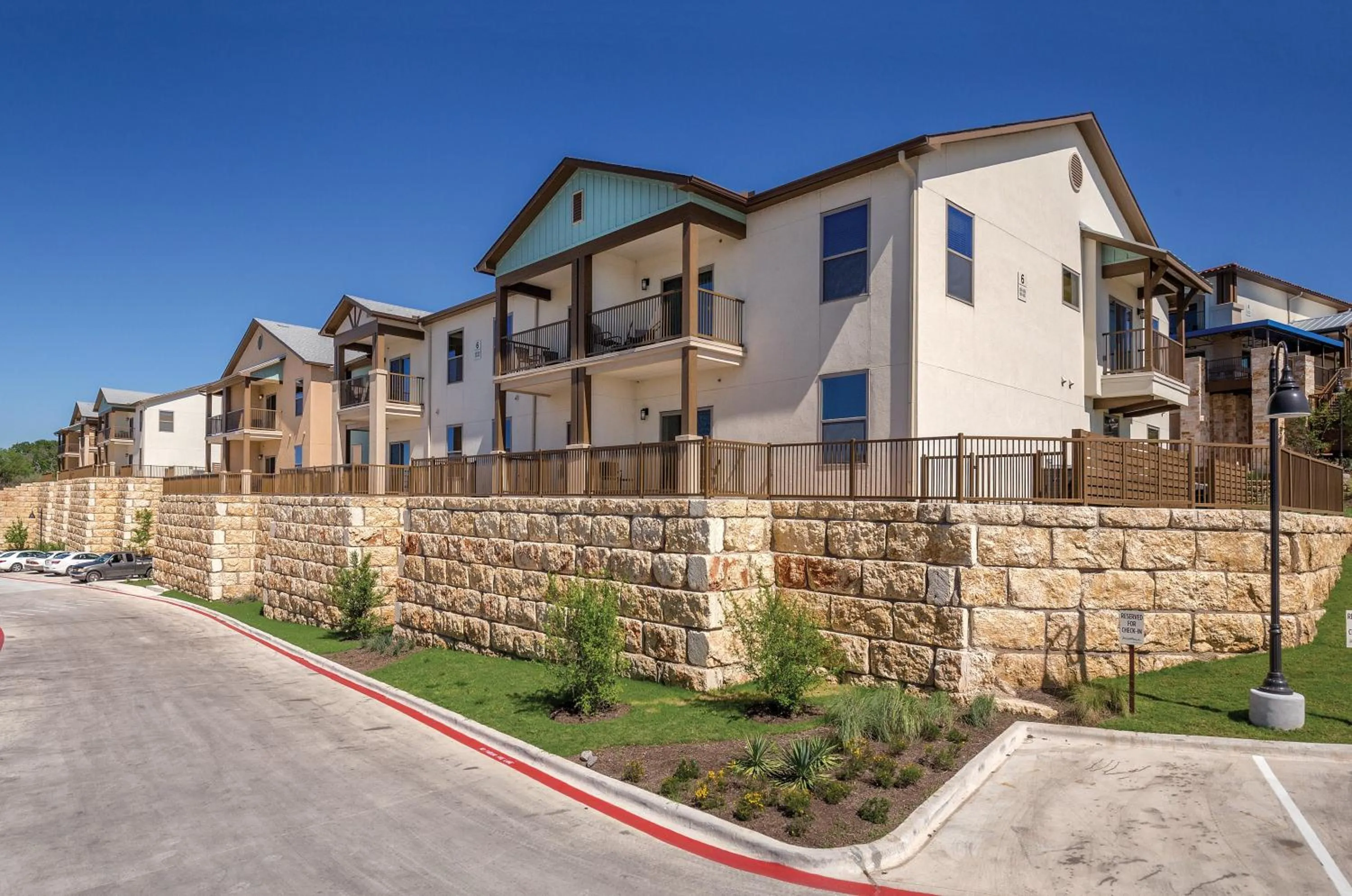 Facade/entrance in WorldMark Marble Falls