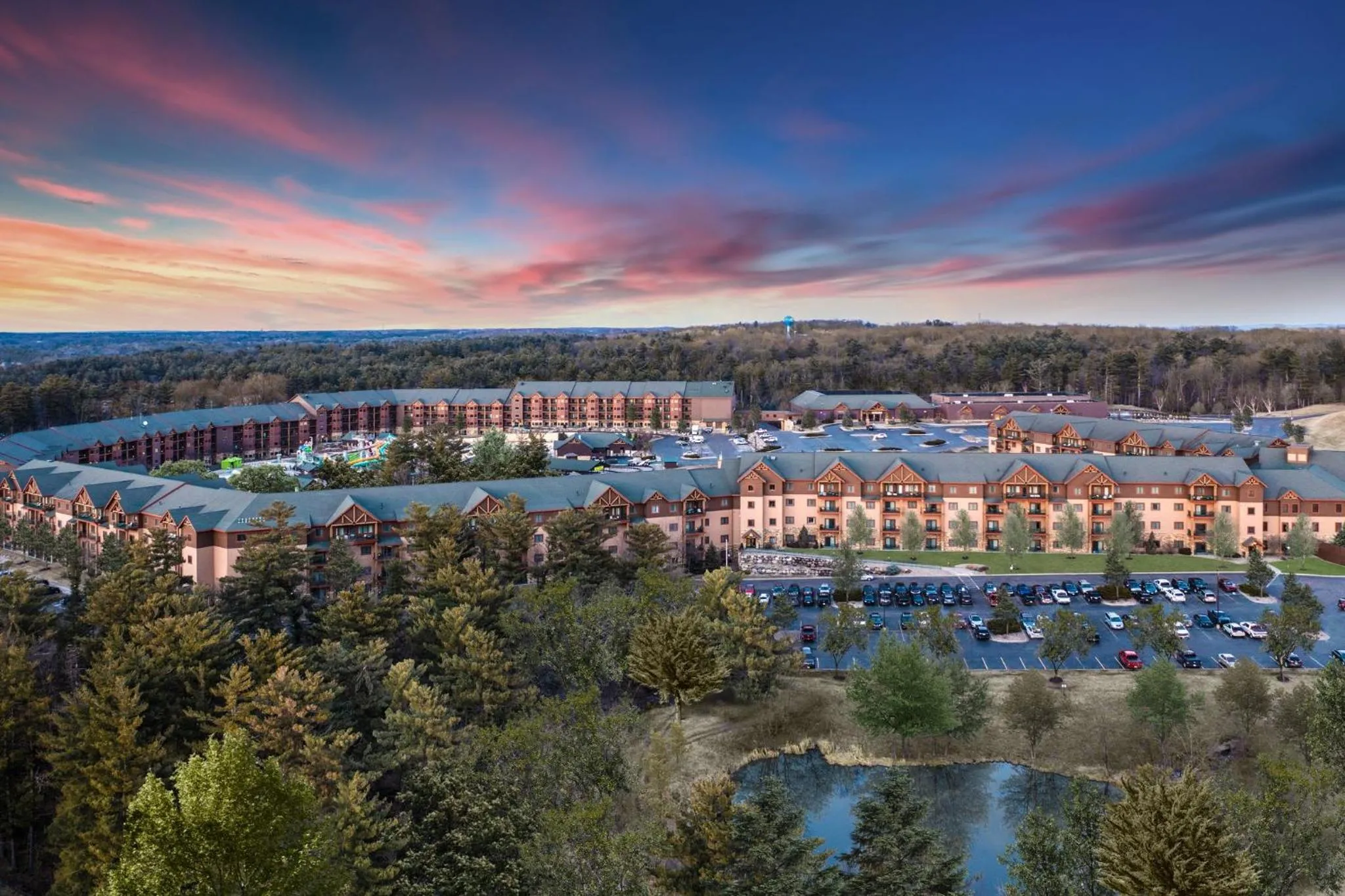 Property building in Club Wyndham Glacier Canyon
