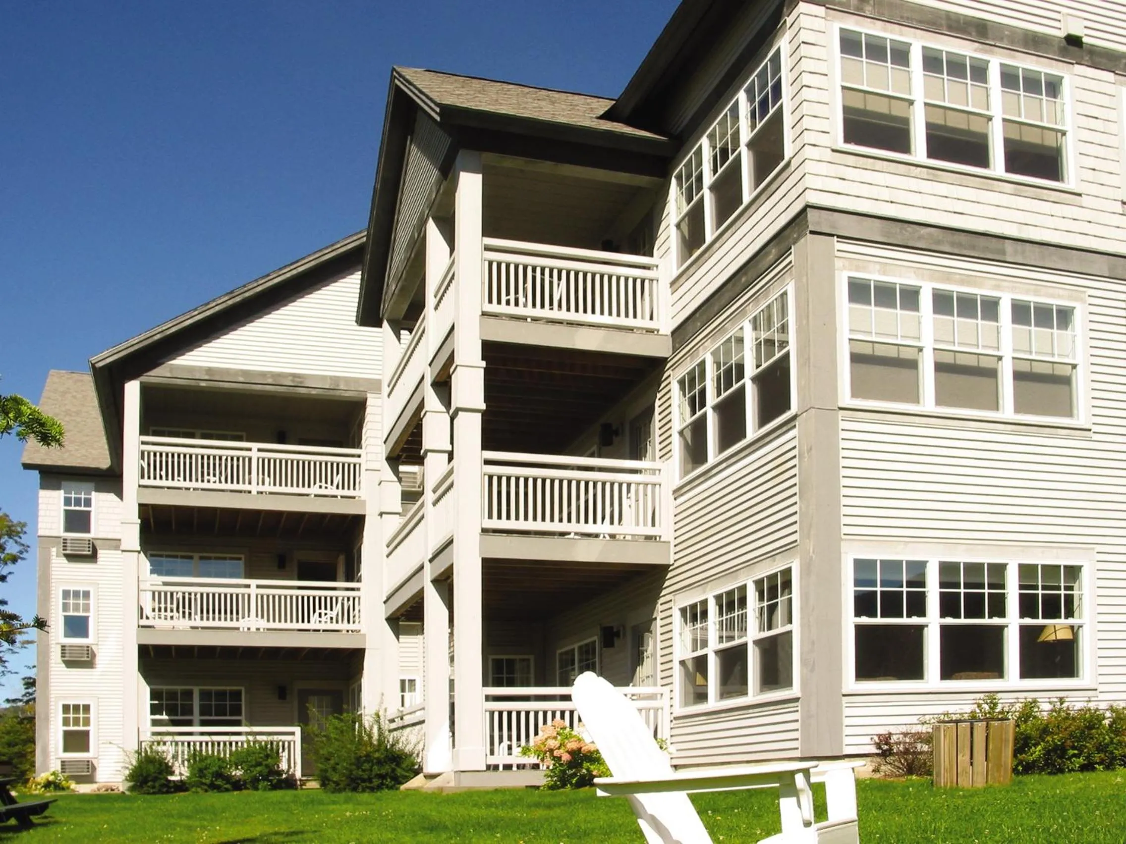 Property building in Club Wyndham Smugglers' Notch Vermont