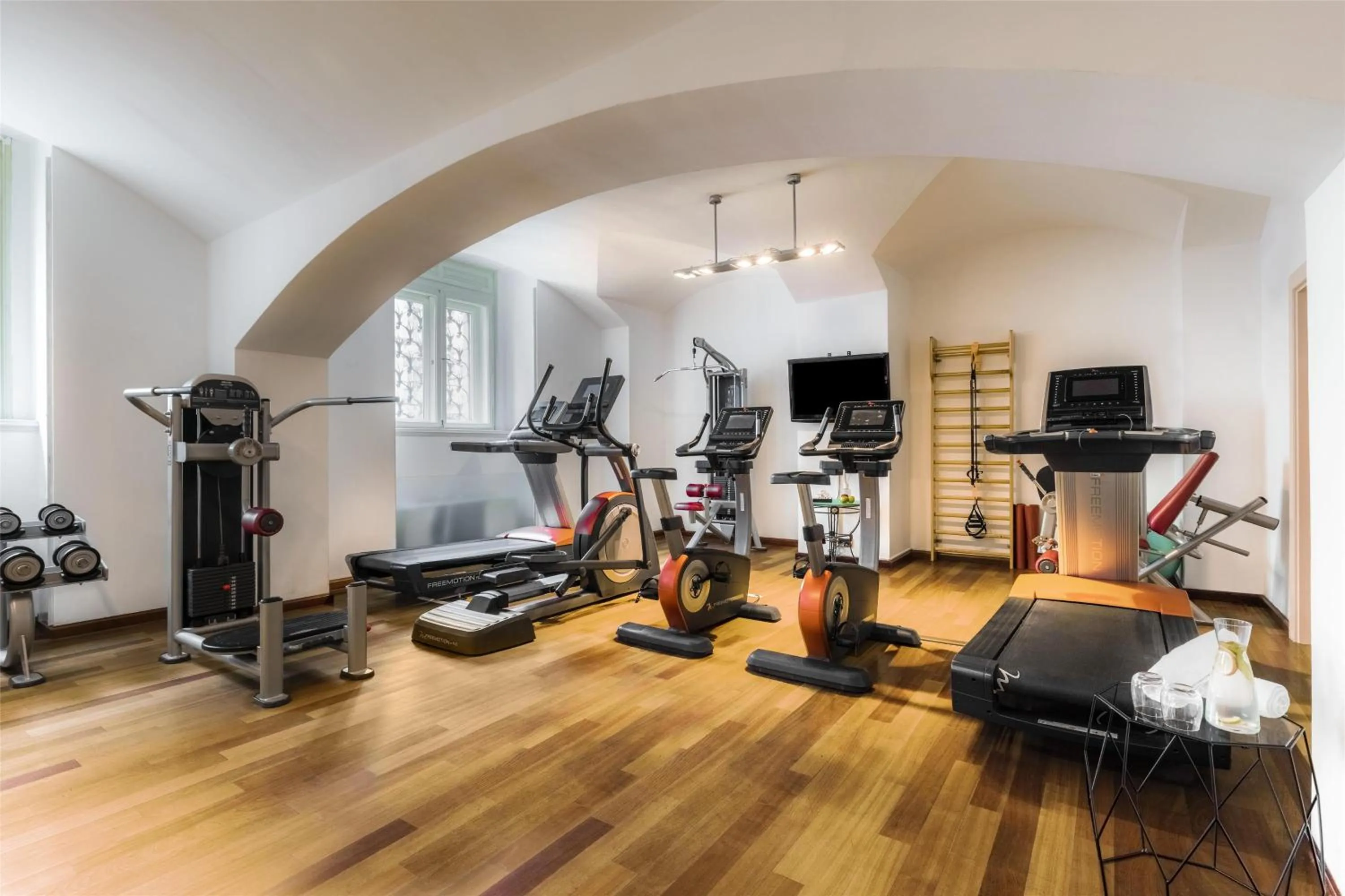 Fitness centre/facilities in NH Collection Prague Carlo IV