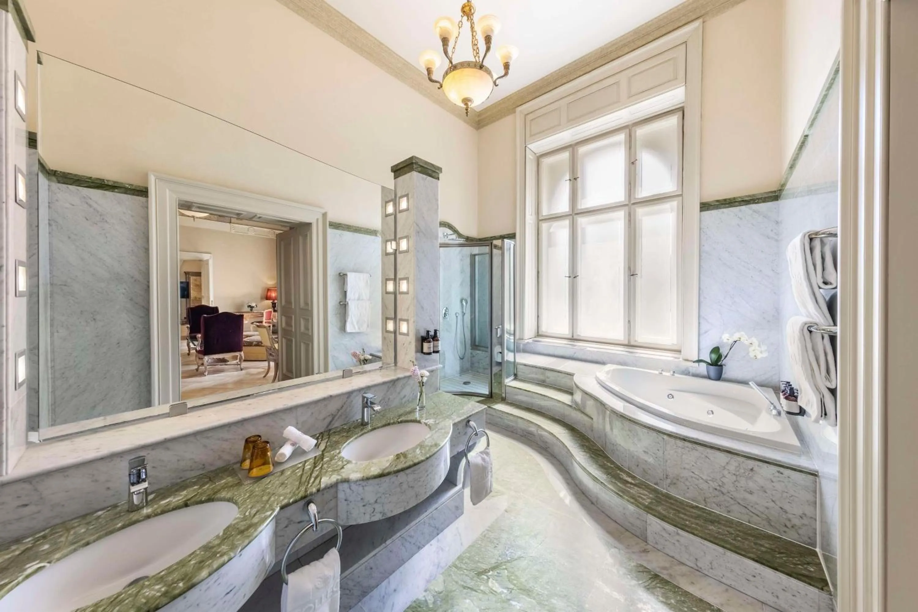 Bathroom in NH Collection Prague Carlo IV