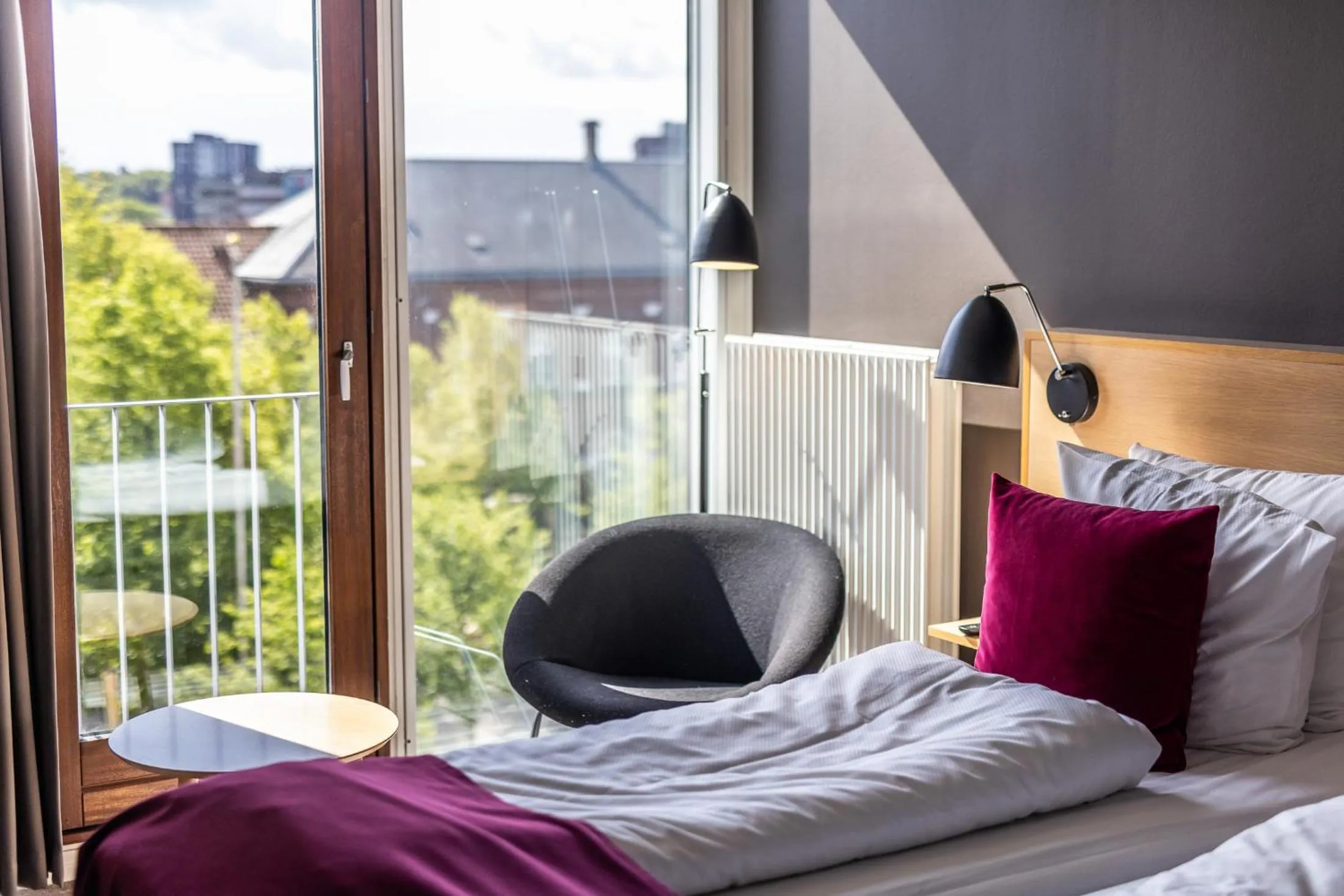 Bed in Hotel Kolding