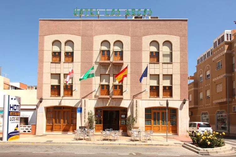 Property building in Hotel Los Arcos