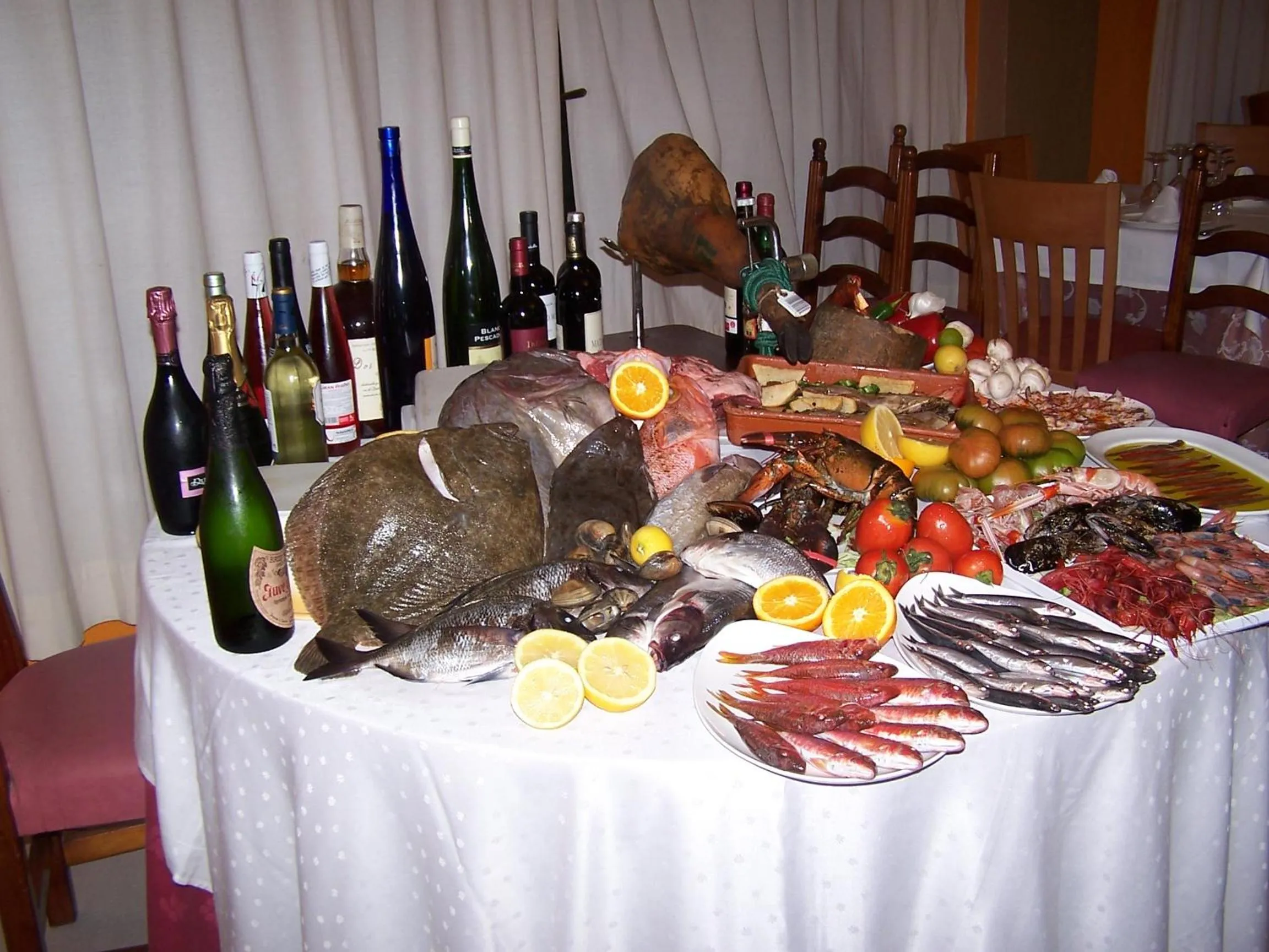 Food in Hotel Los Arcos