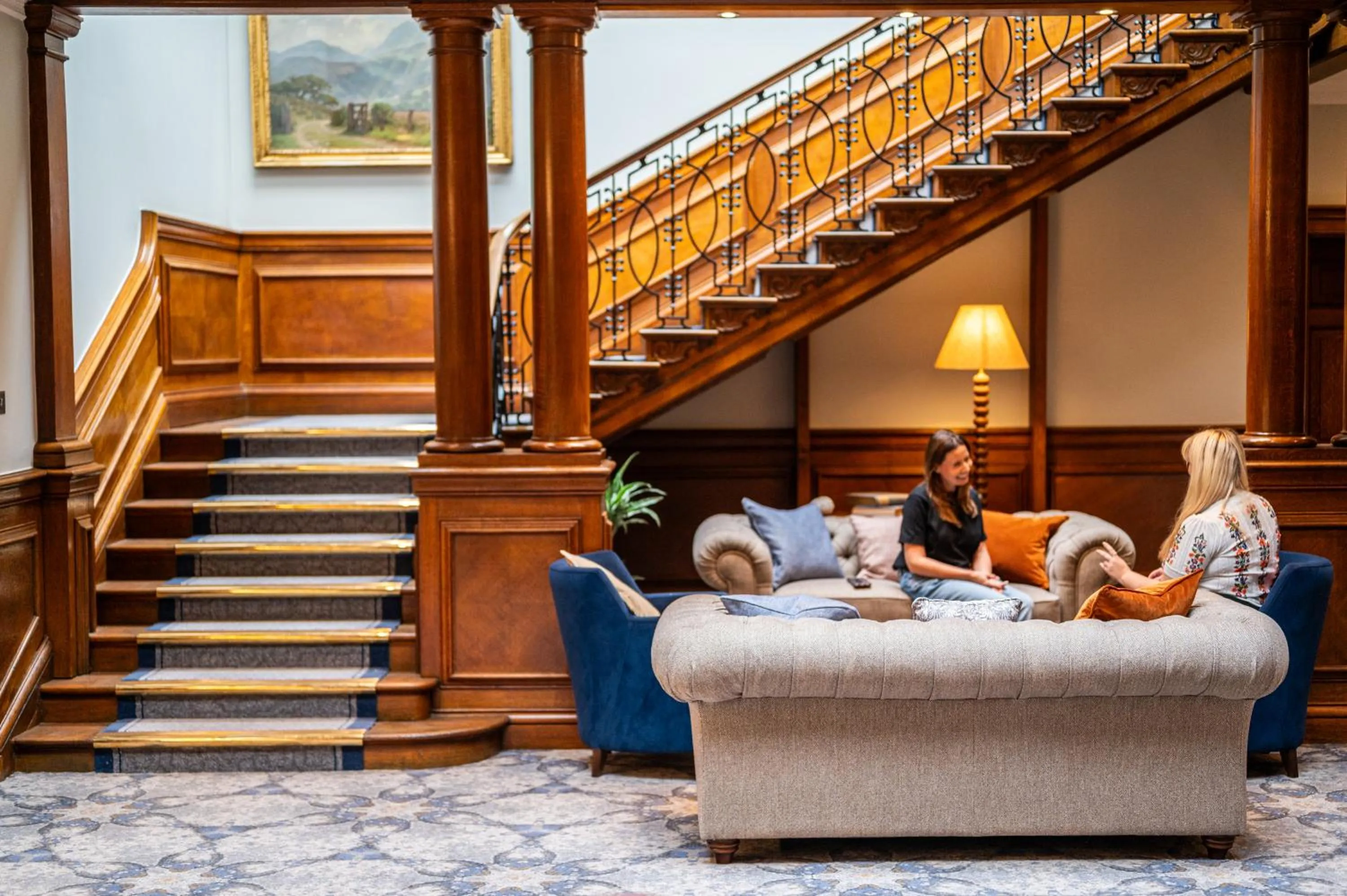 Lobby or reception in Milton Hill House