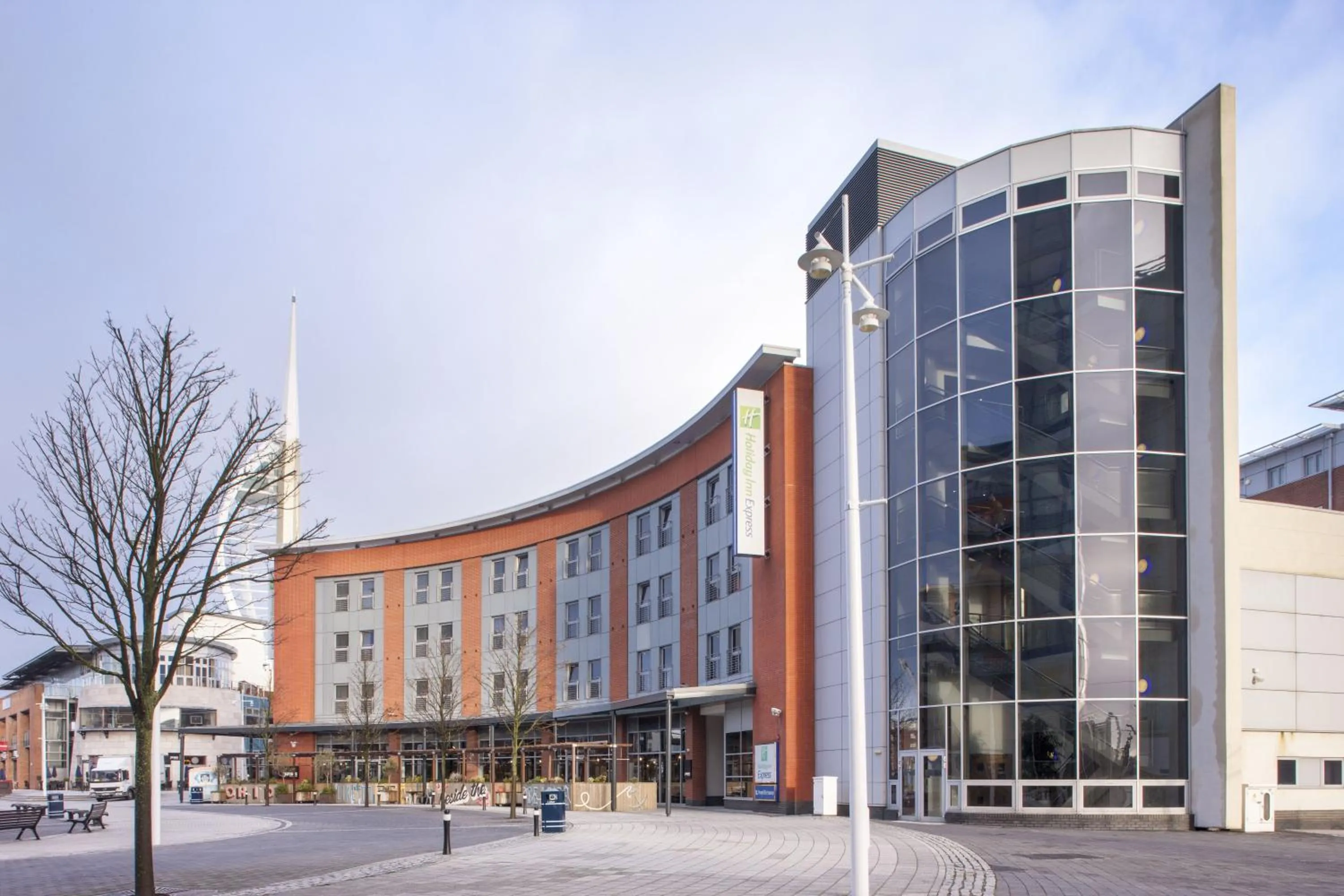 Property building in Holiday Inn Express Portsmouth Gunwharf Quays by IHG